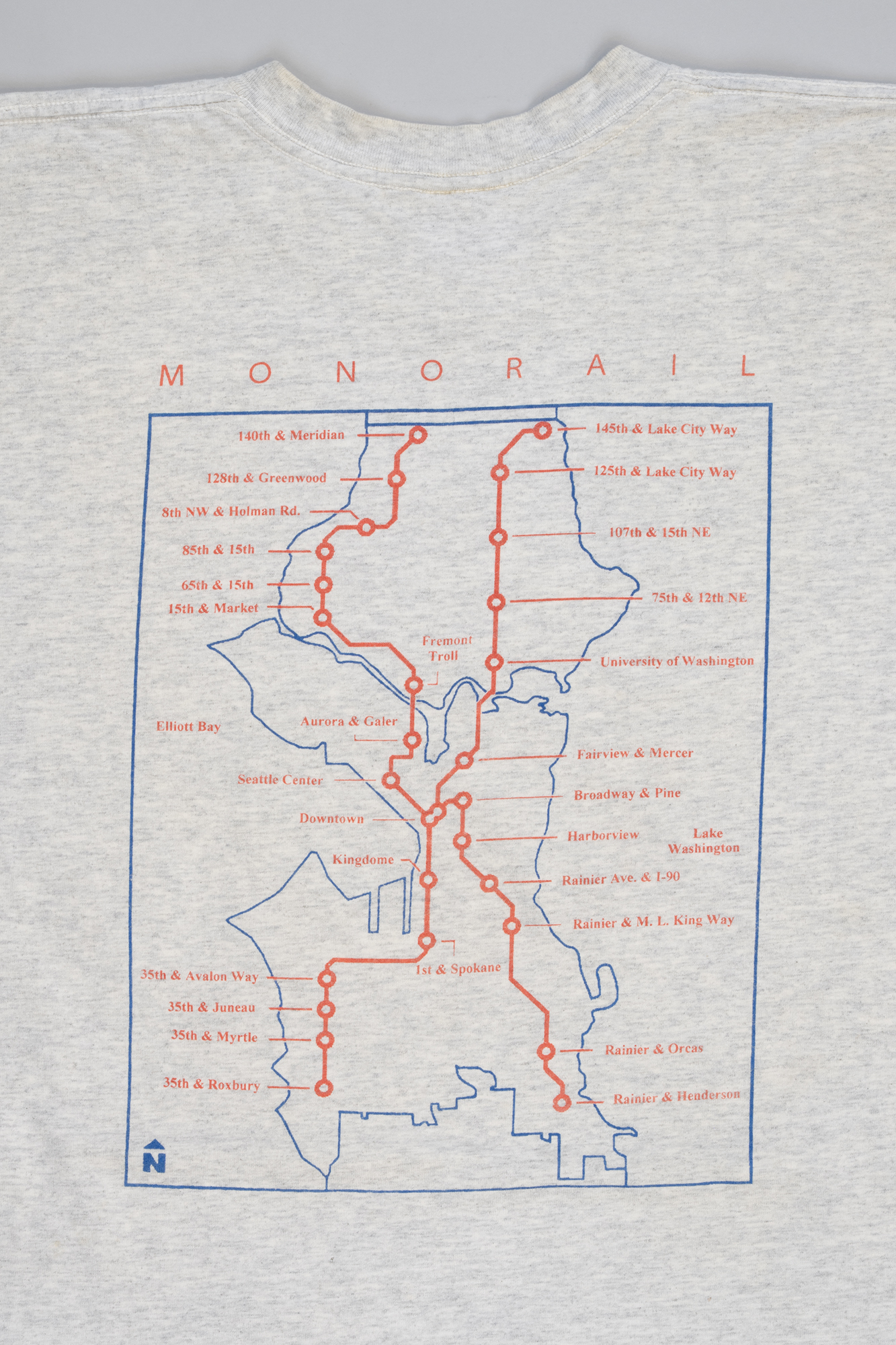 Image of Friends of the Monorail T-shirt, ca. 1997-2000