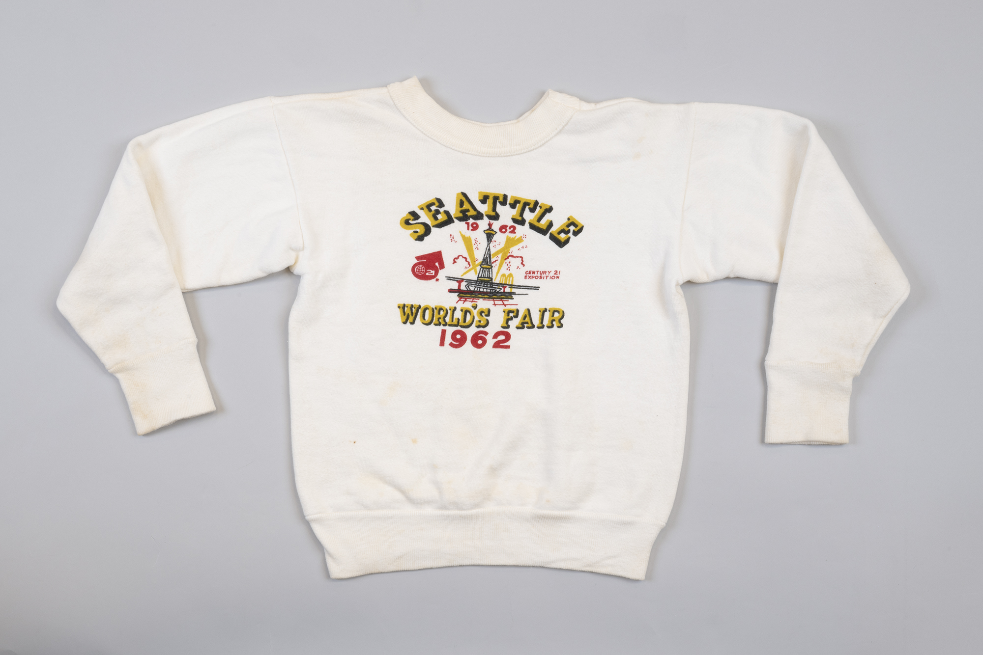 Image of Child's sweatshirt, souvenir from the Seattle World's Fair, ca. 1962