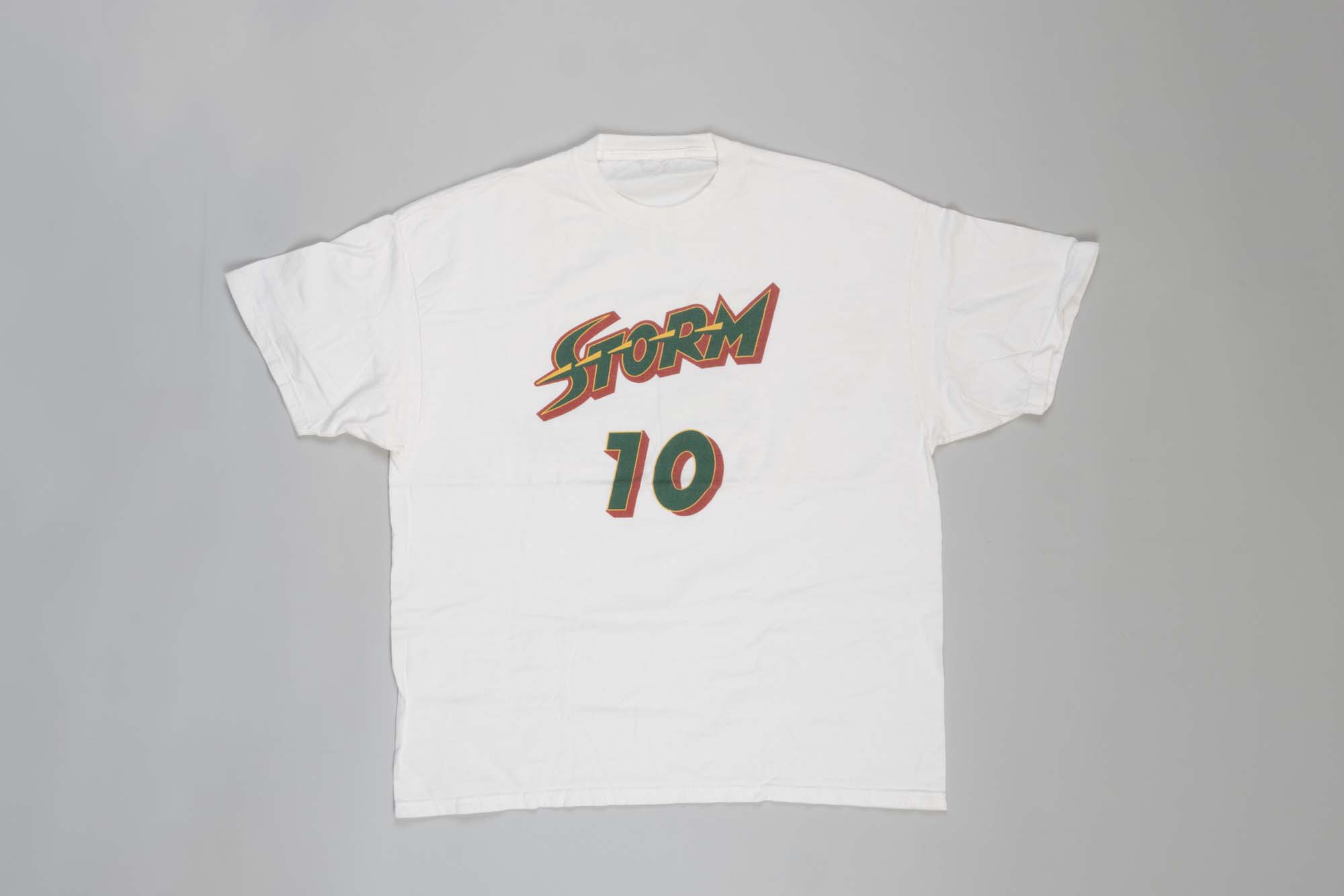 Image of WNBA Seattle Storm basketball player Sue Bird T-shirt, 2006-2007