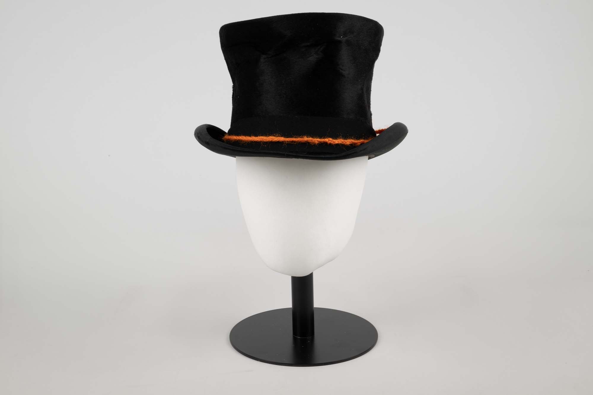 Image of Child’s top hat worn for a performance at the Portola Theatre, 1919