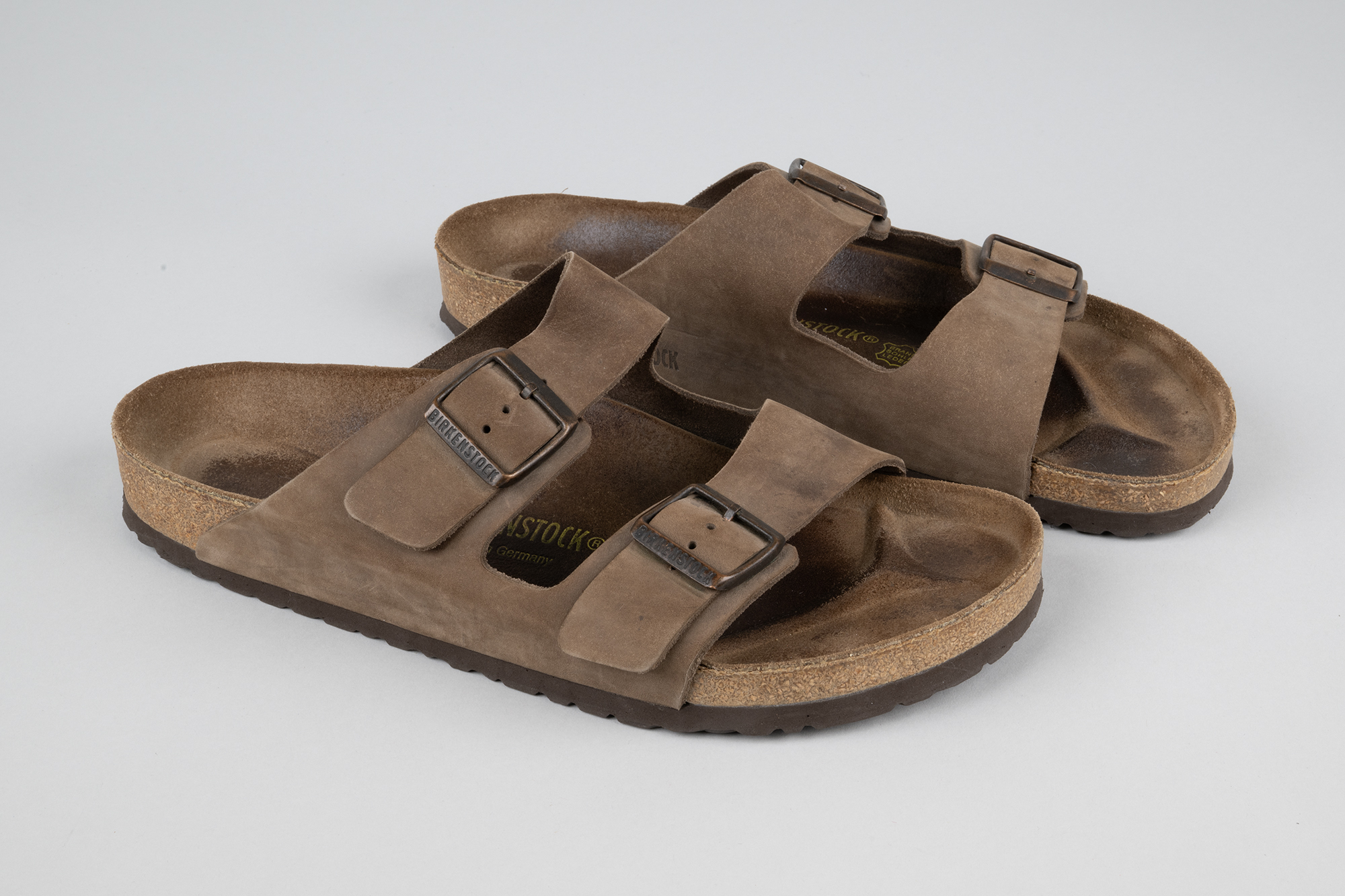 Image of “Grateful Gourmet” Birkenstocks from Almost Live! TV show, 1993
