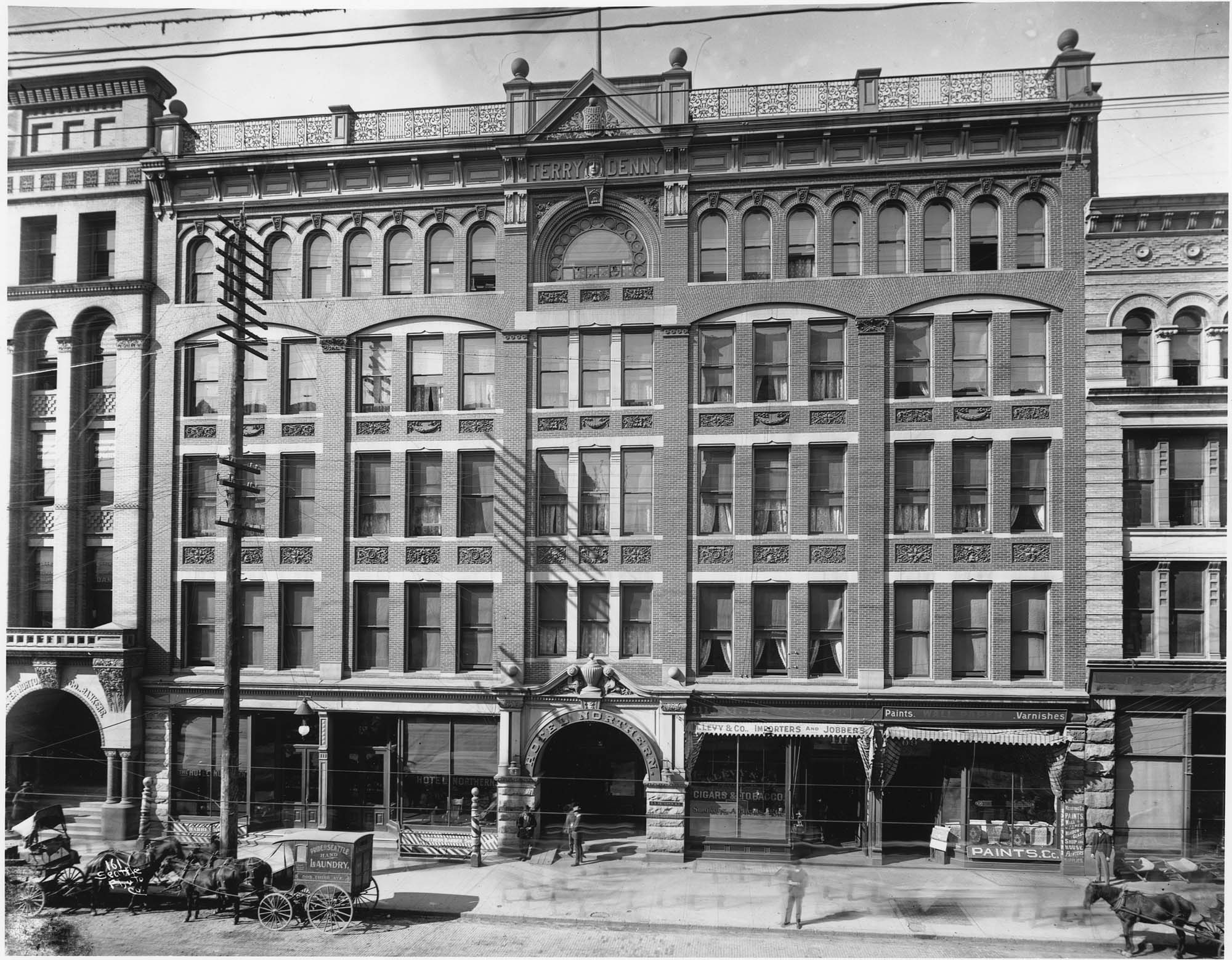 Image of Great Northern Hotel, Seattle, circa 1898