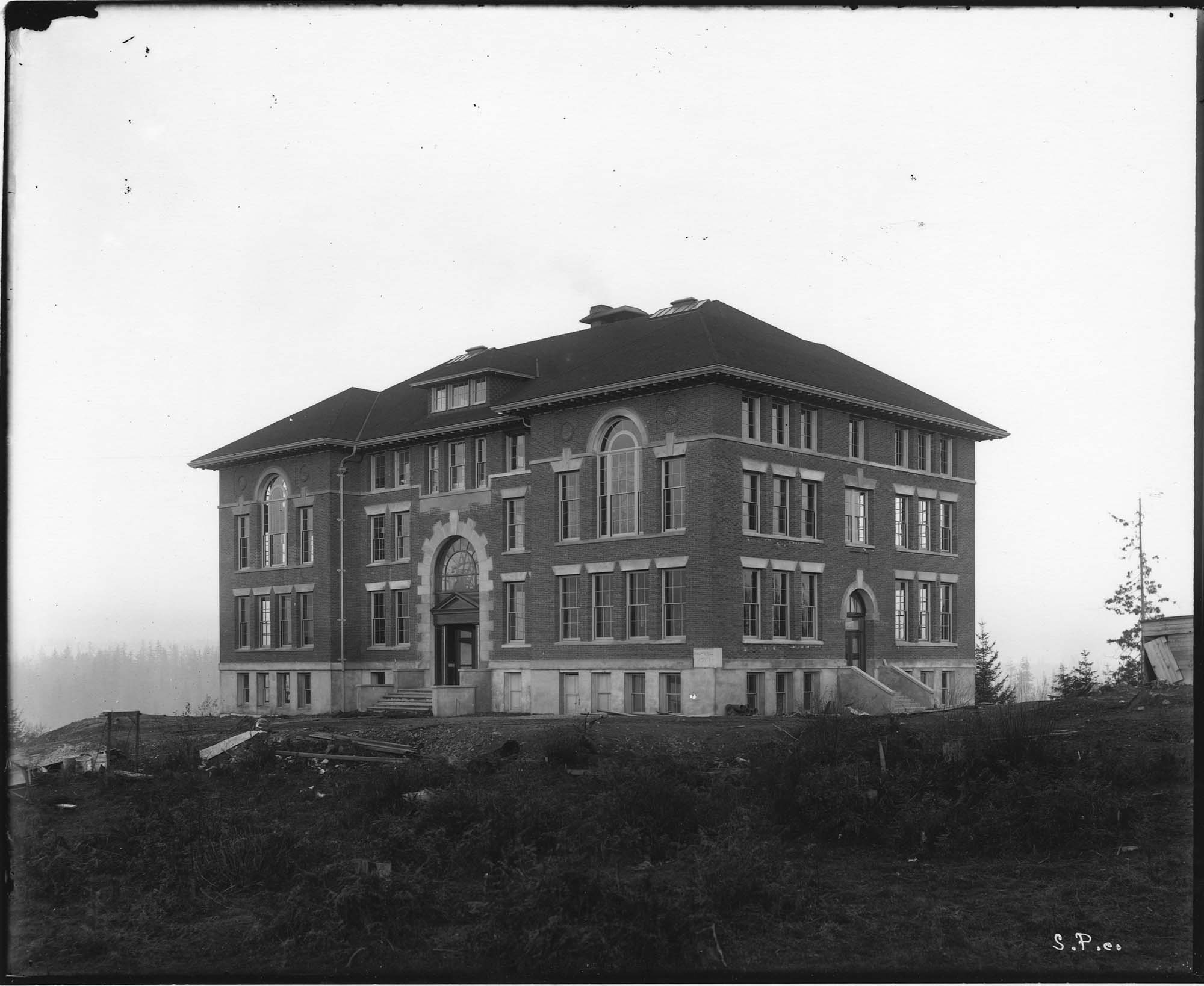 Image of Adelphia College, Seattle, circa 1905