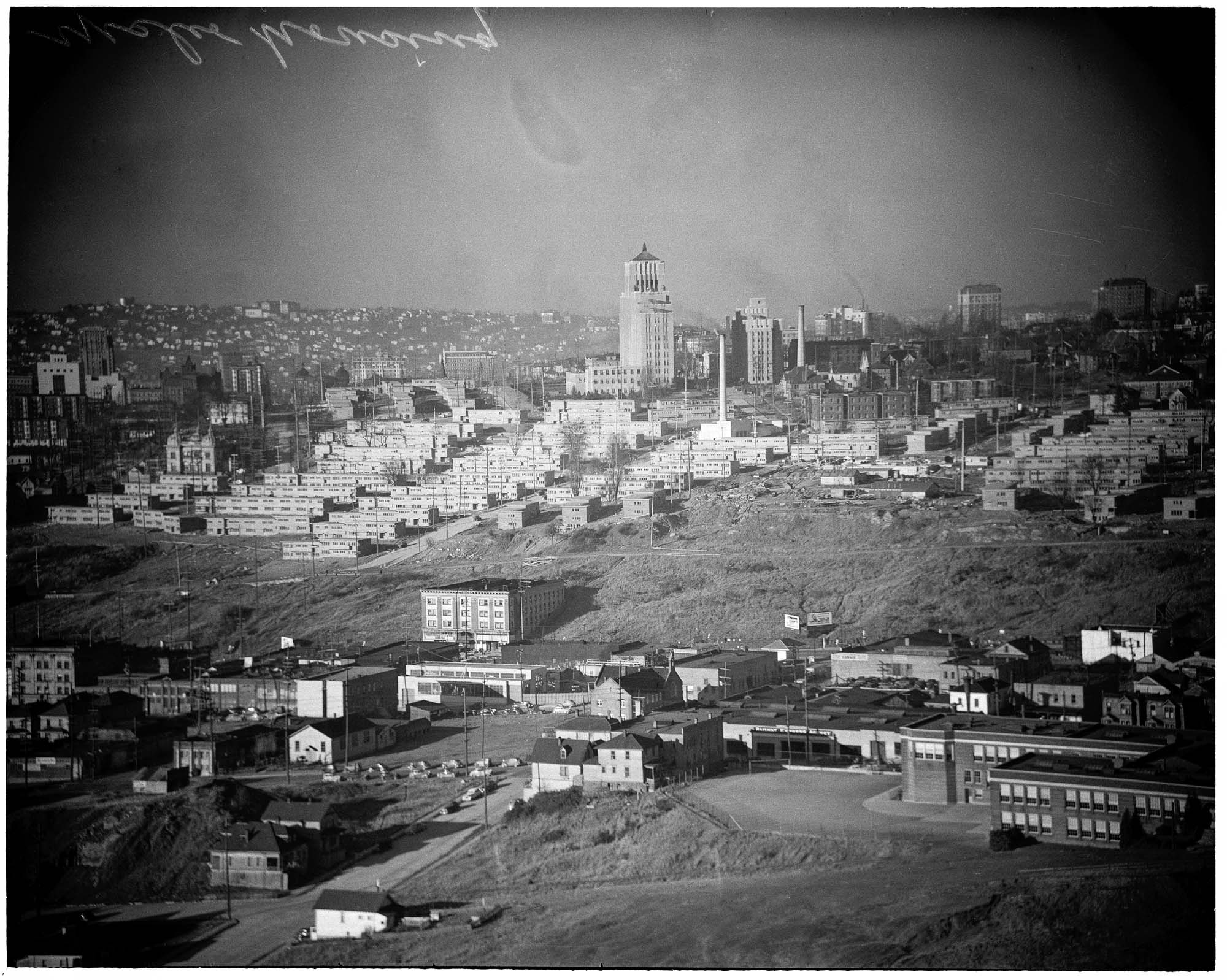 Image of Yesler Terrace housing project, Seattle, 1941