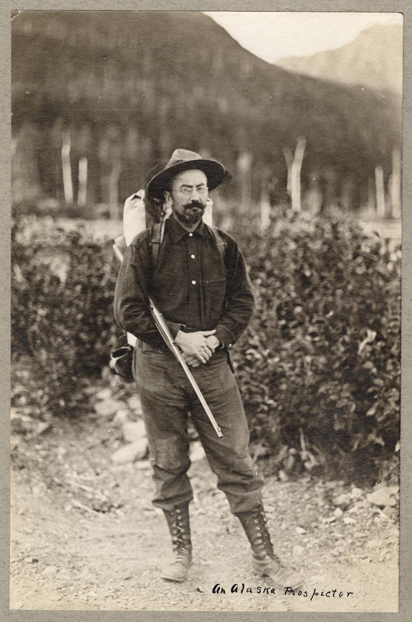 Image of Alaska prospector, circa 1901