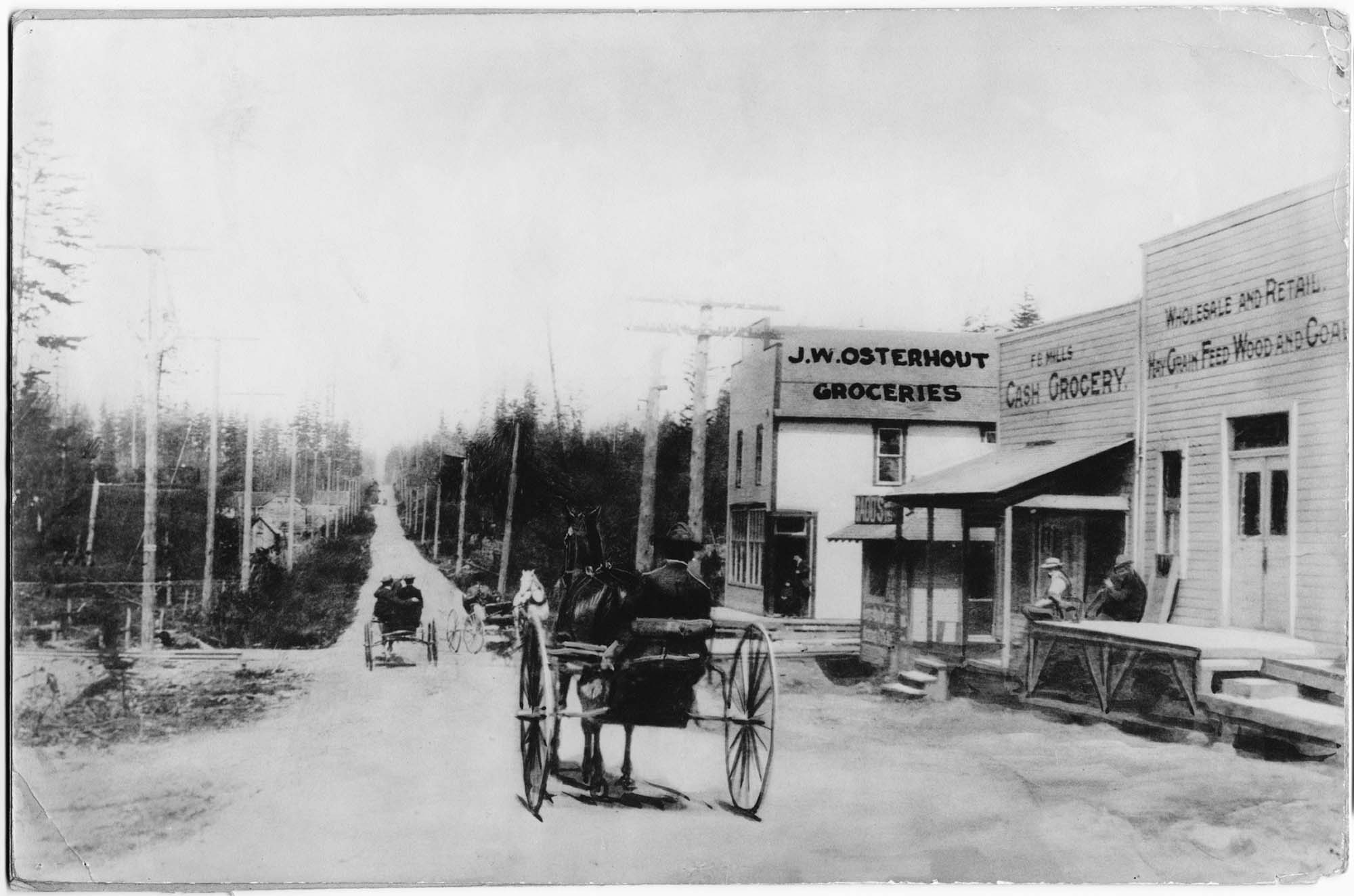 Image of Greenwood Avenue and 85th Street, Seattle, 1904