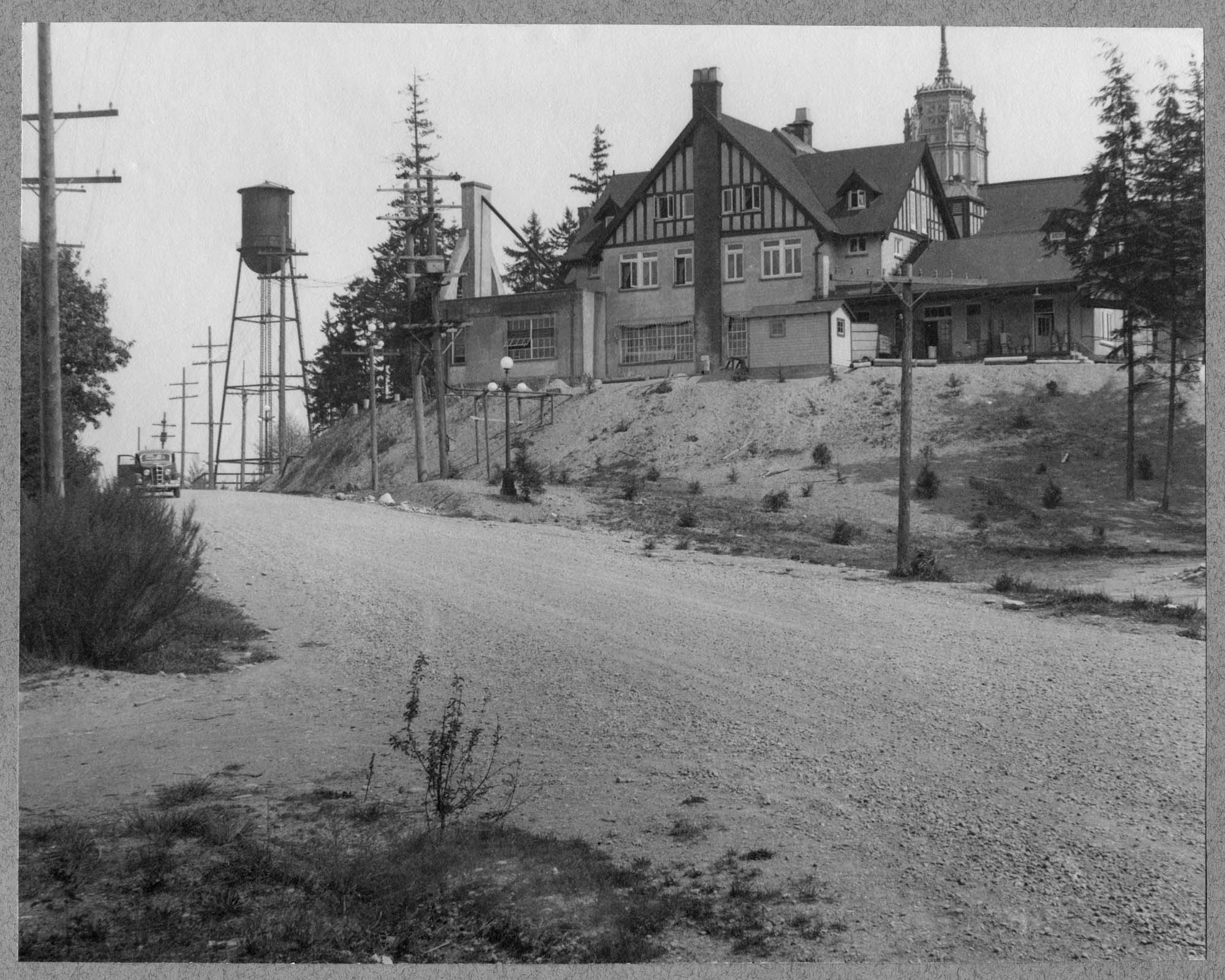 Image of Water tank at Firlands Sanatorium, circa 1935