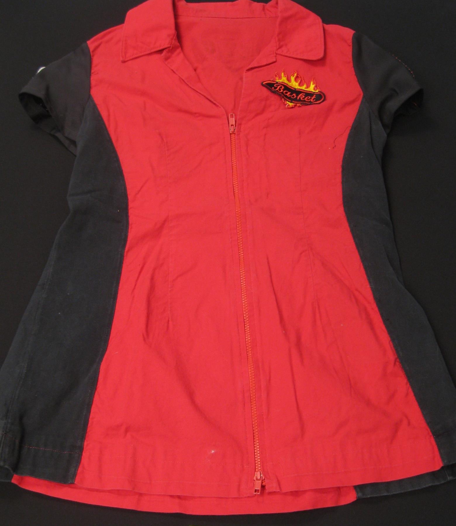 Image of Rat City Rollergirls uniform for a player on the Grave Danger team, ca. 2008