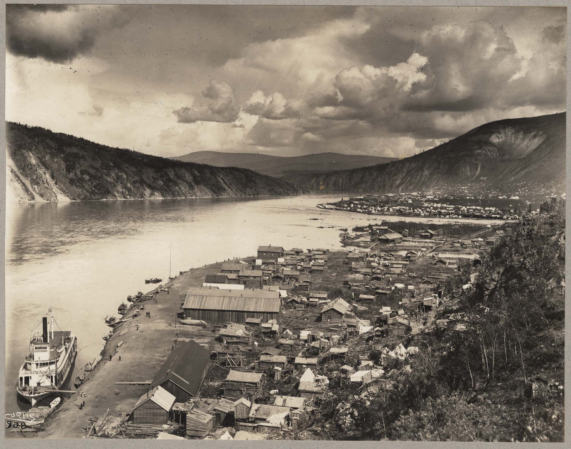 Image of View of Dawson, Yukon Territory, circa 1898