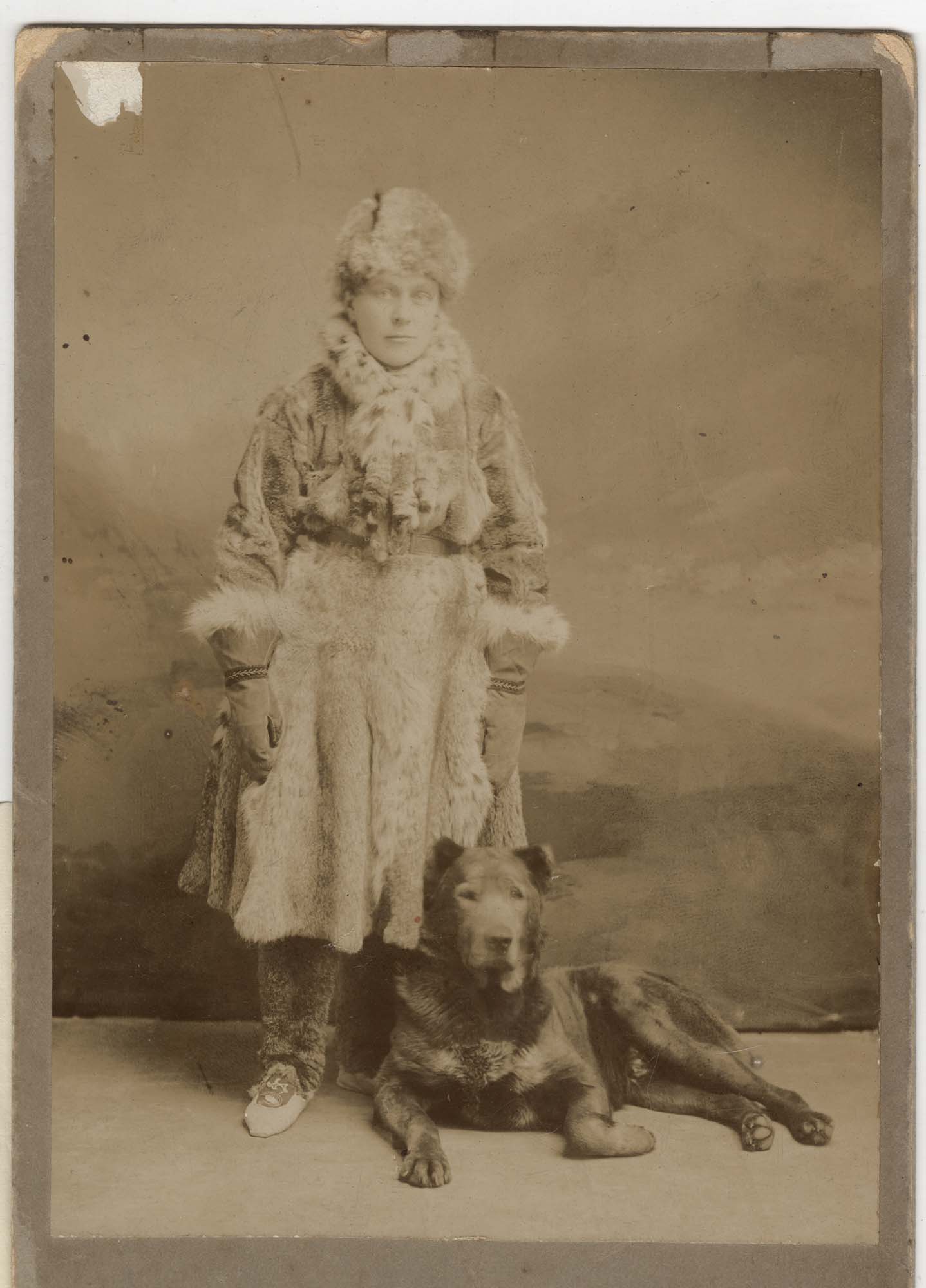 Image of Mrs. Minerva Hose, governess in Skagway, circa 1900