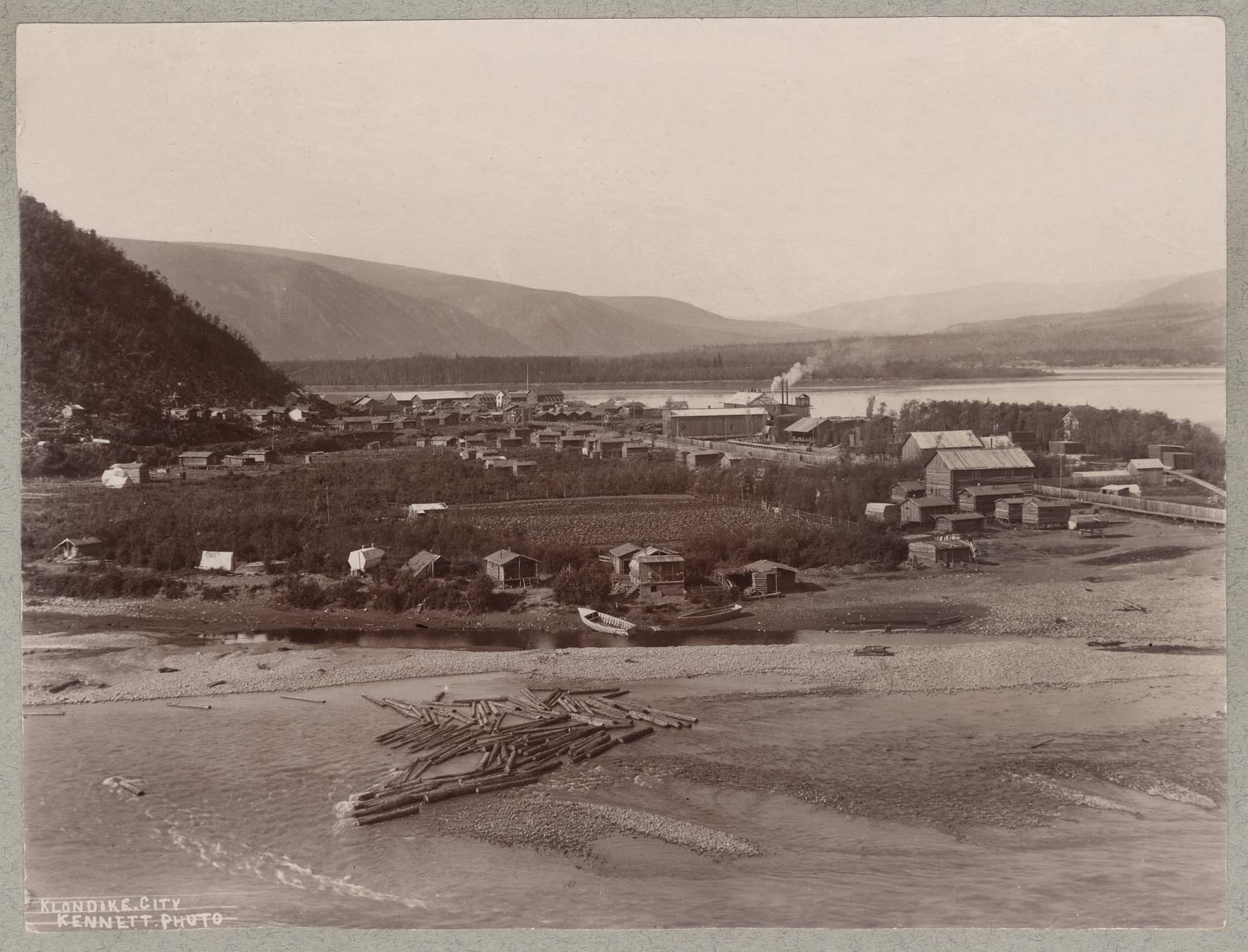 Image of View of Klondike City, circa 1898