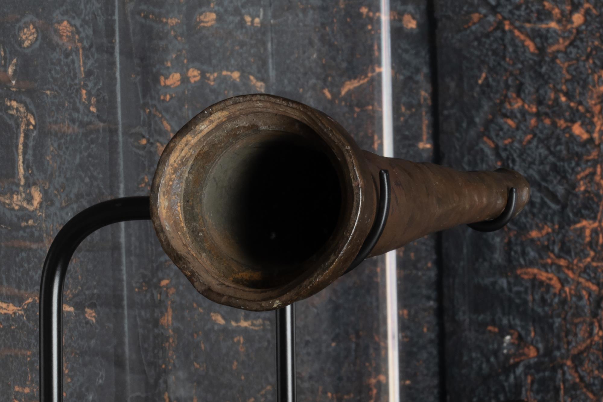 Image of Early fire hose nozzle, ca. 1850
