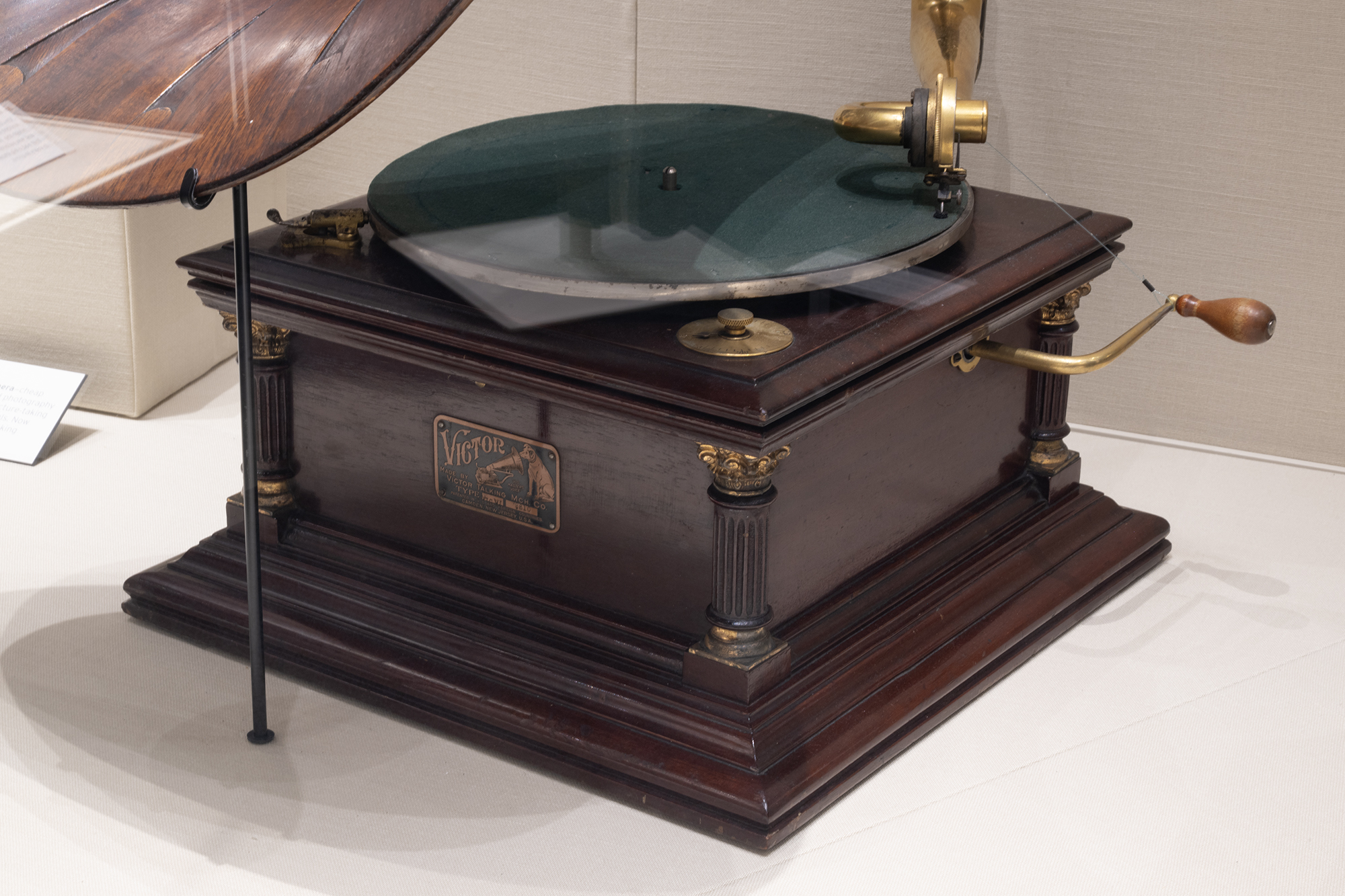 Image of Phonograph displayed at the Alaska-Yukon-Pacific Exposition (AYPE), 1909