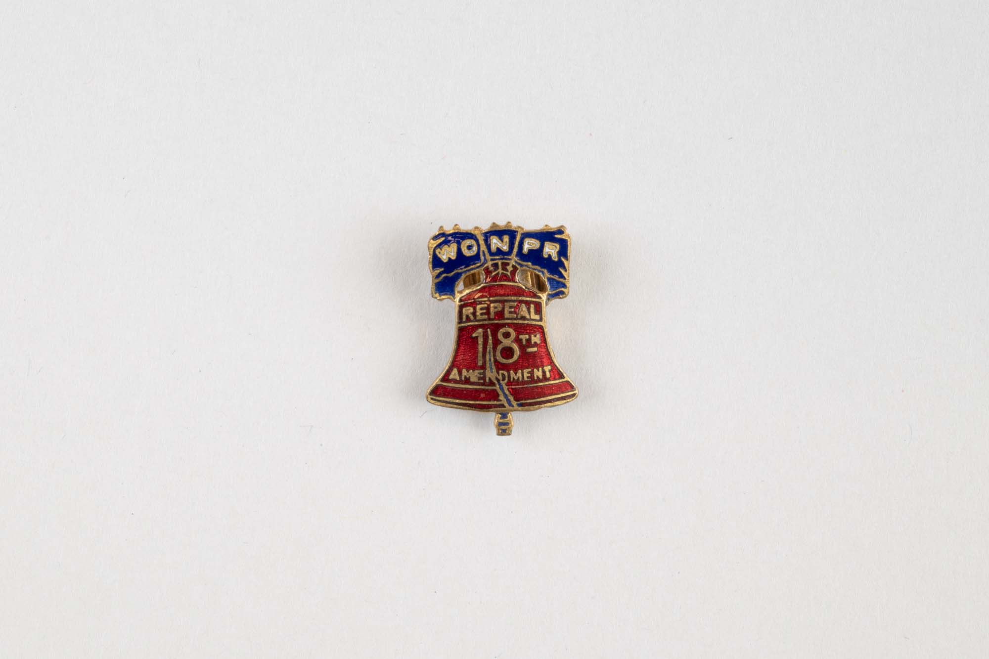 Image of WONPR pin (Women's Organization for National Prohibition Reform), ca. 1930