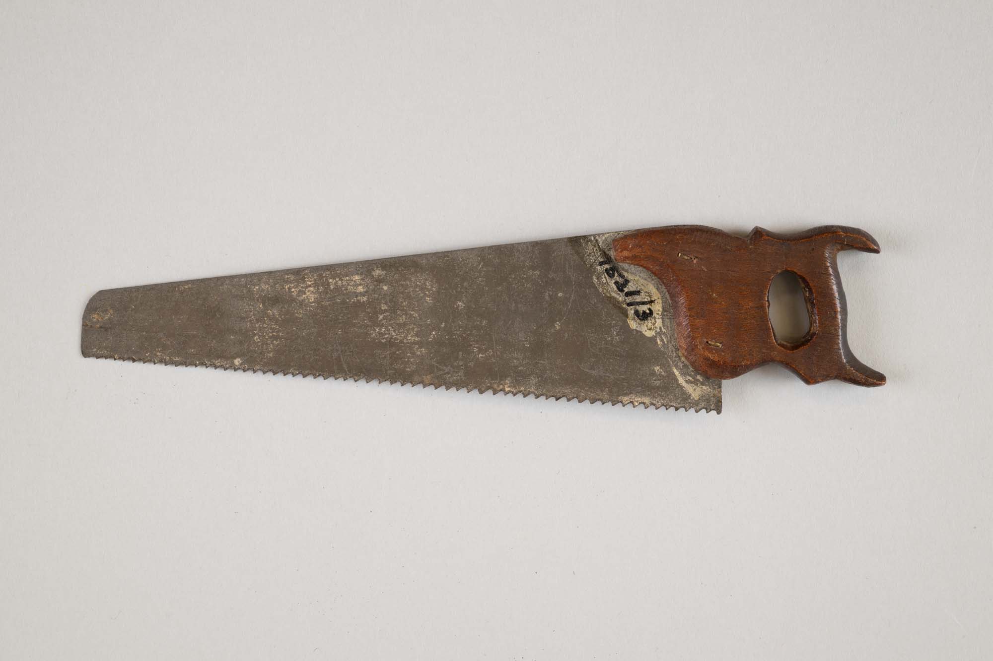 Image of Miniature saw, souvenir of Labor Day, 1890