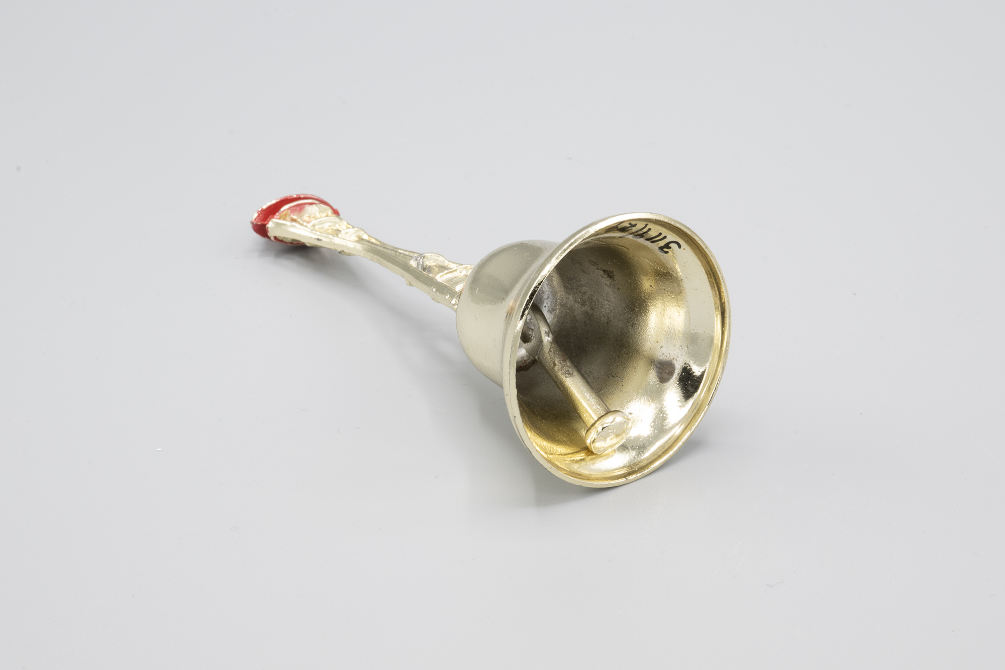 Image of Souvenir bell with Space Needle handle from the Seattle World's Fair, ca. 1962
