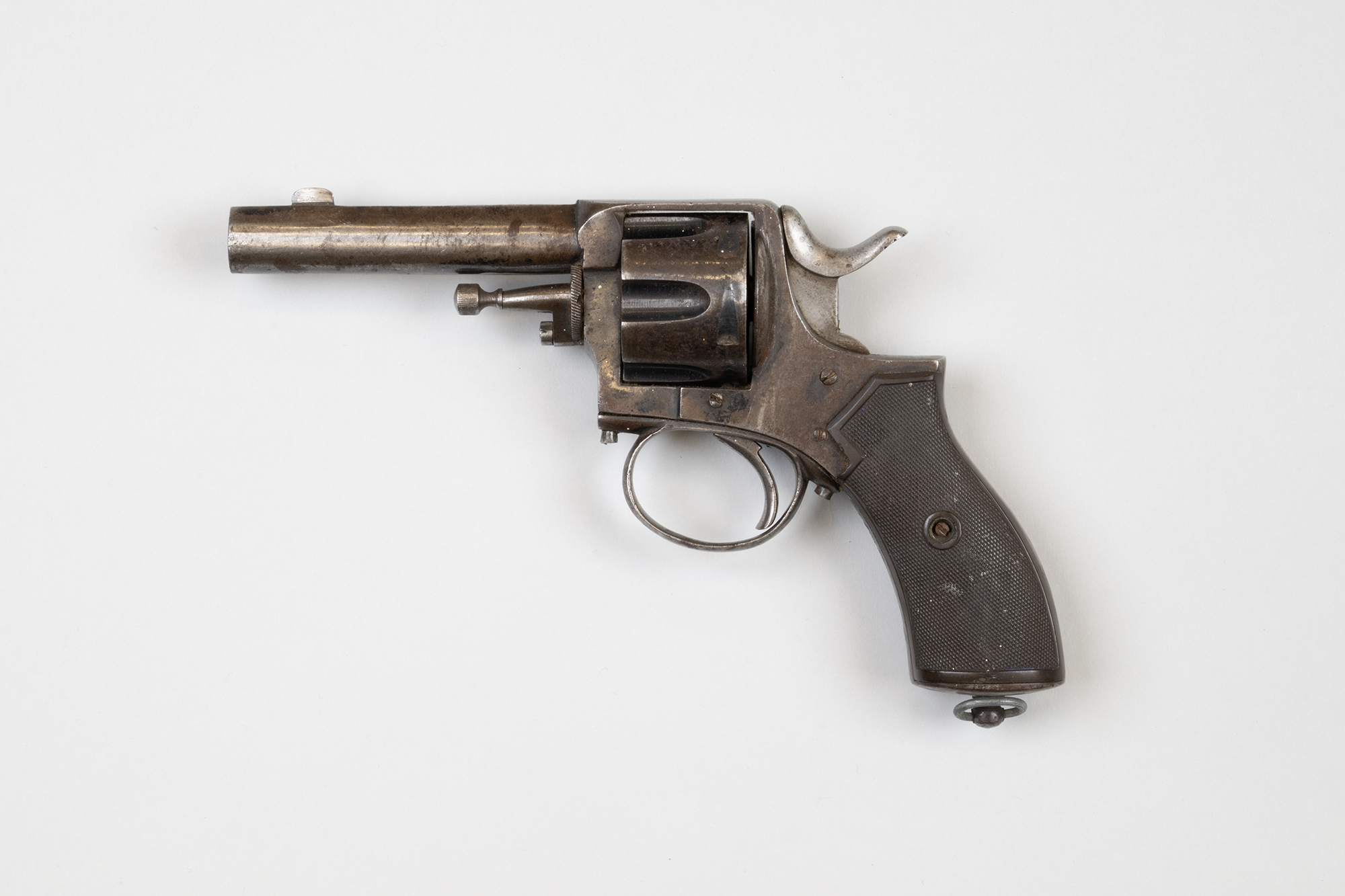 Image of Police revolver that belonged to King County Sheriff Harlan S. Callahan, ca. 1890