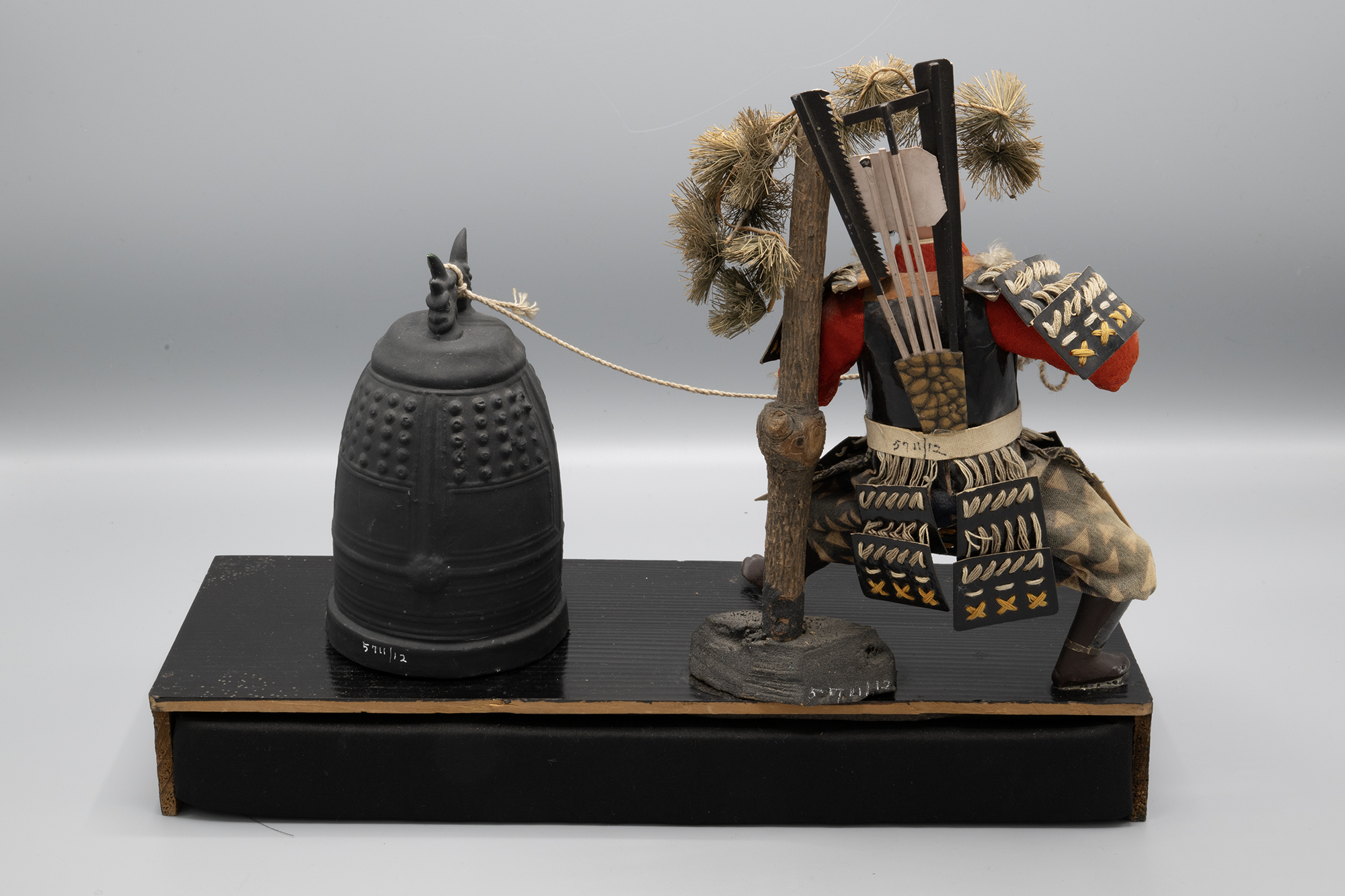 Image of Samurai doll, possibly Benkei, from Boys’ Day, ca. 1930-1940