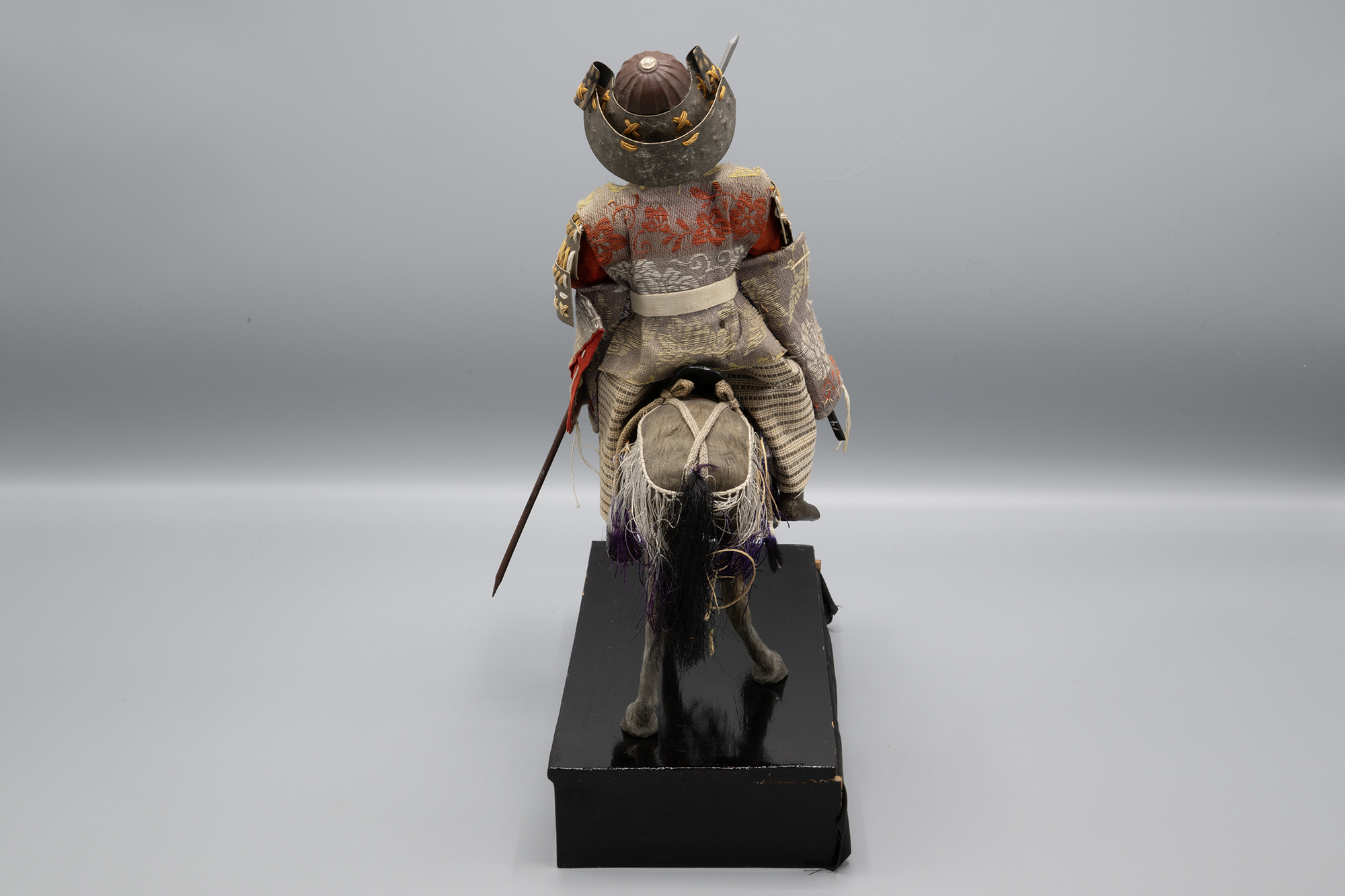 Image of Samurai doll on horseback from Boys’ Day, ca. 1930-1940