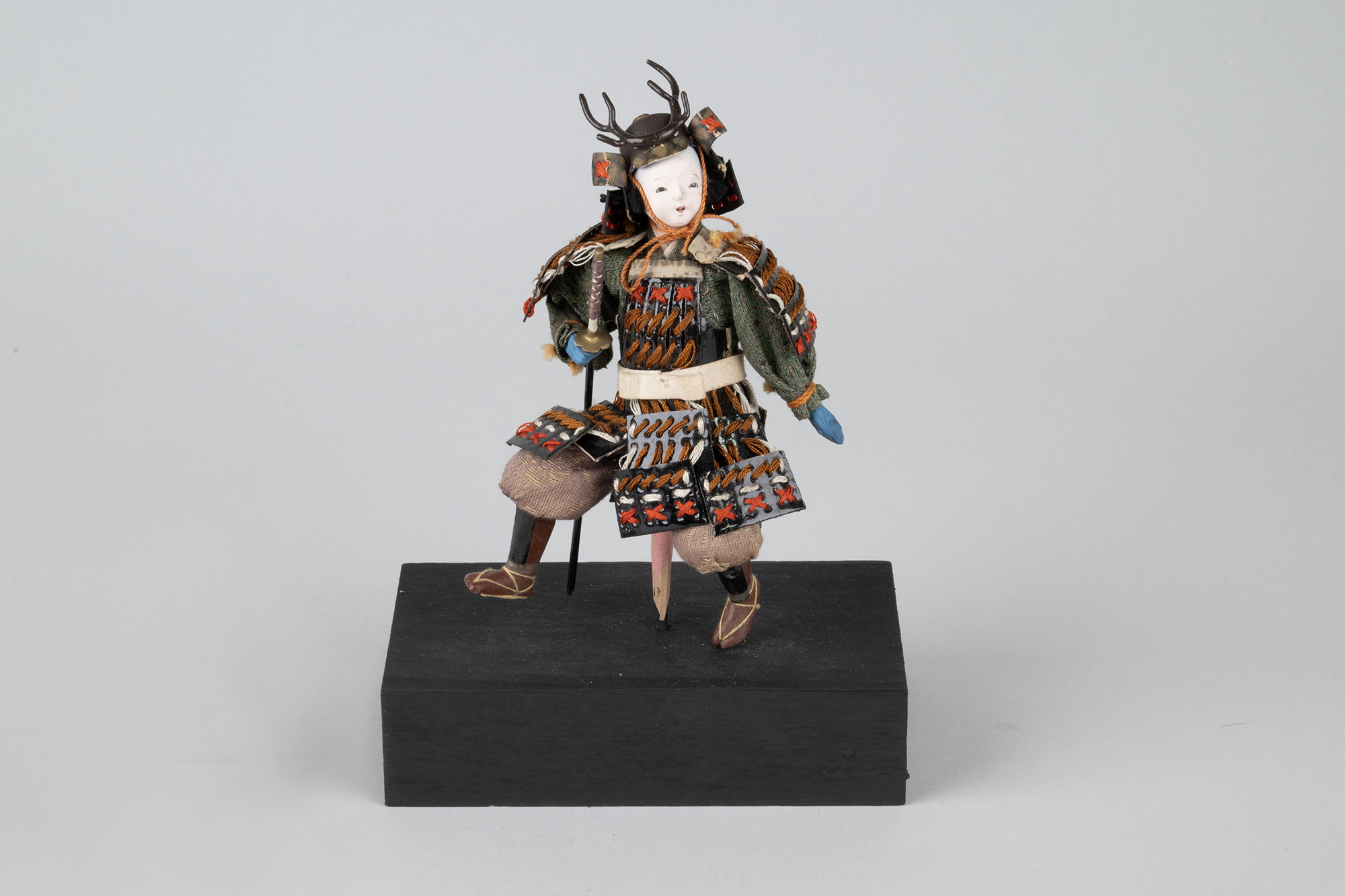 Image of Samurai doll, possibly Sanada Nobushige, from Boys’ Day, ca. 1930-1940