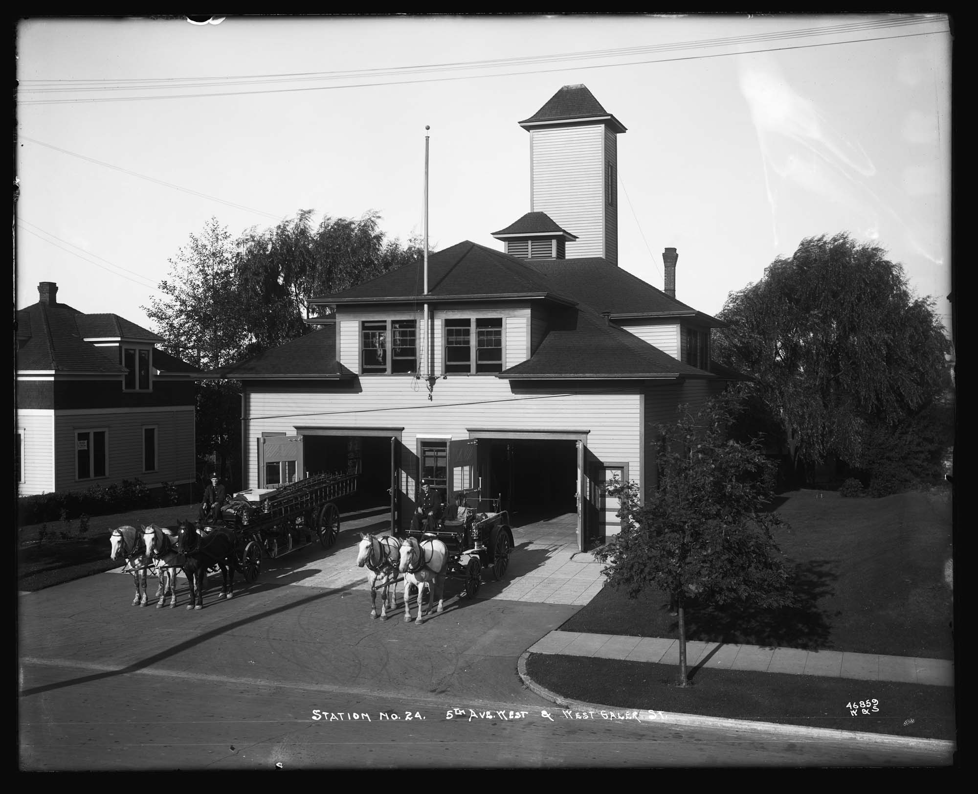 Image of Fire Station No. 24, Seattle, 1915