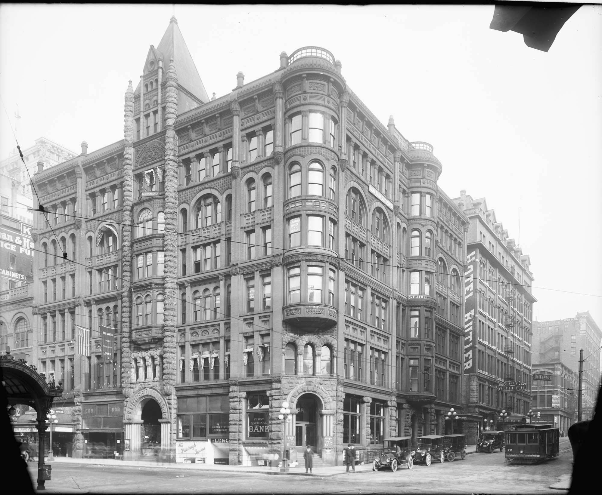 Image of Pioneer Building, circa 1916
