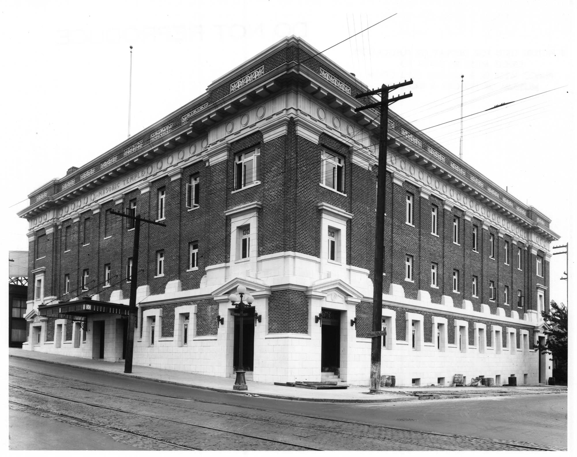 Image of Masonic Temple, Seattle, circa 1916