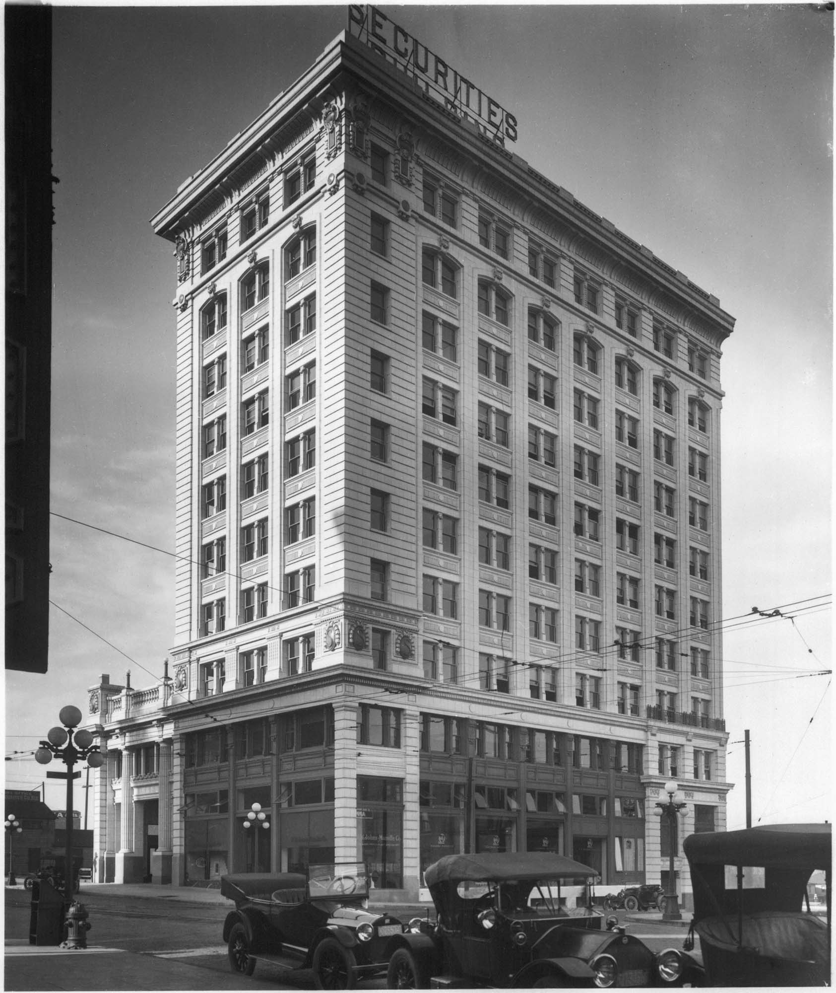 Image of Securities Building, Seattle, circa 1916