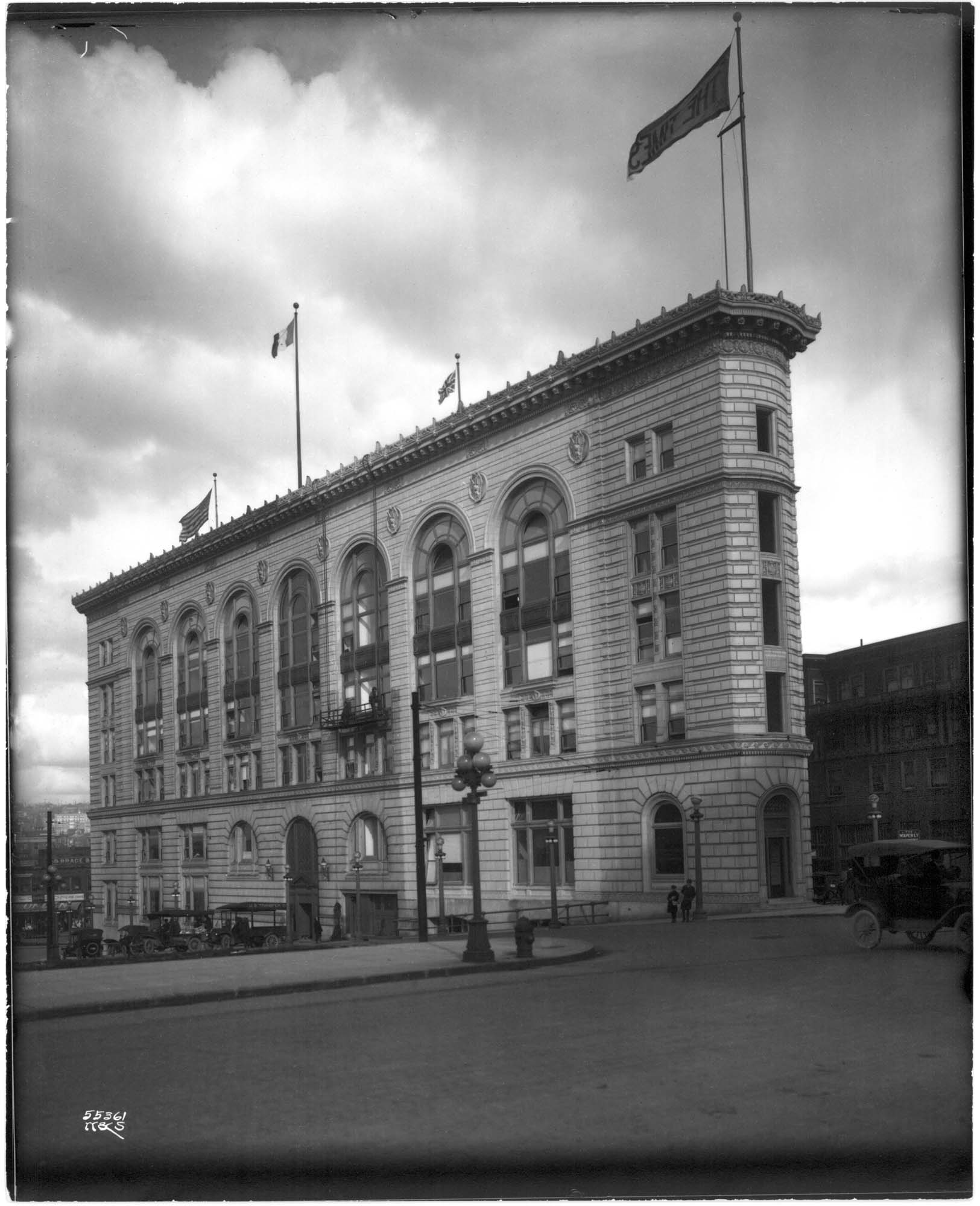 Image of Times Building, Seattle, 1917