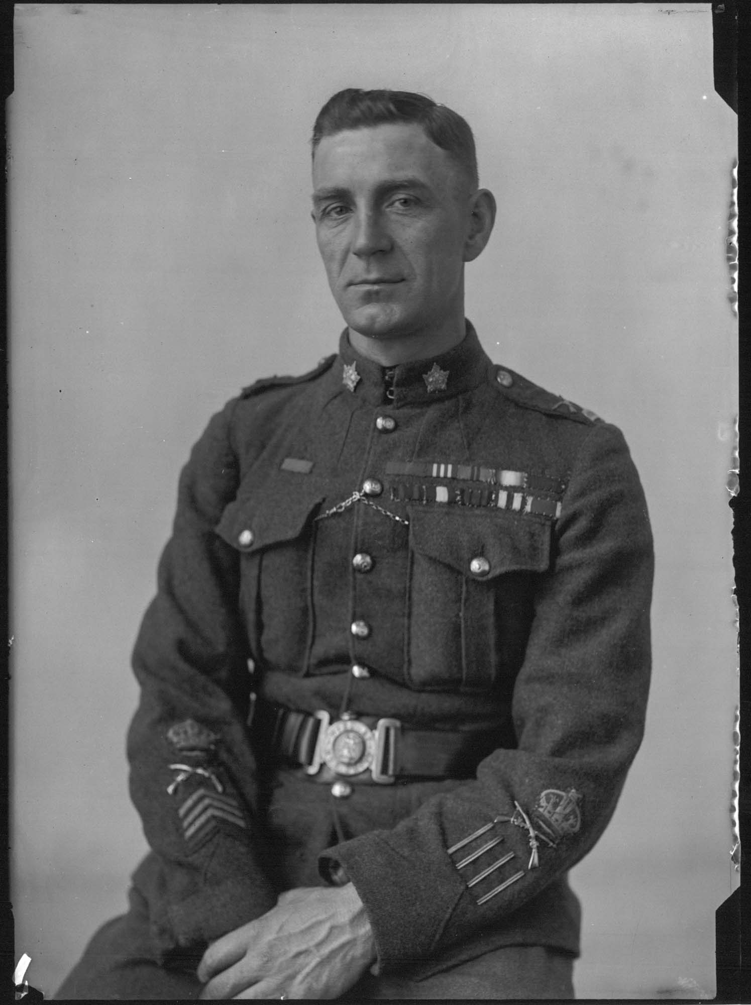 Image of Mr. Wood, probably in Seattle, circa 1918