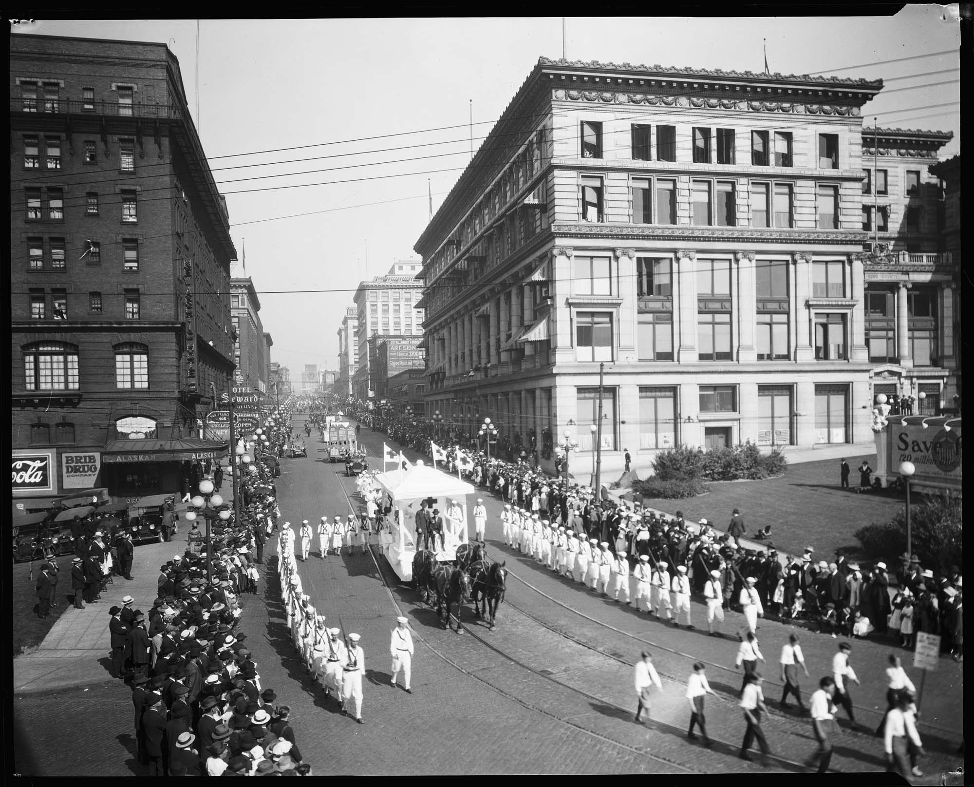 Image of Labor Day parade, September 2, 1918