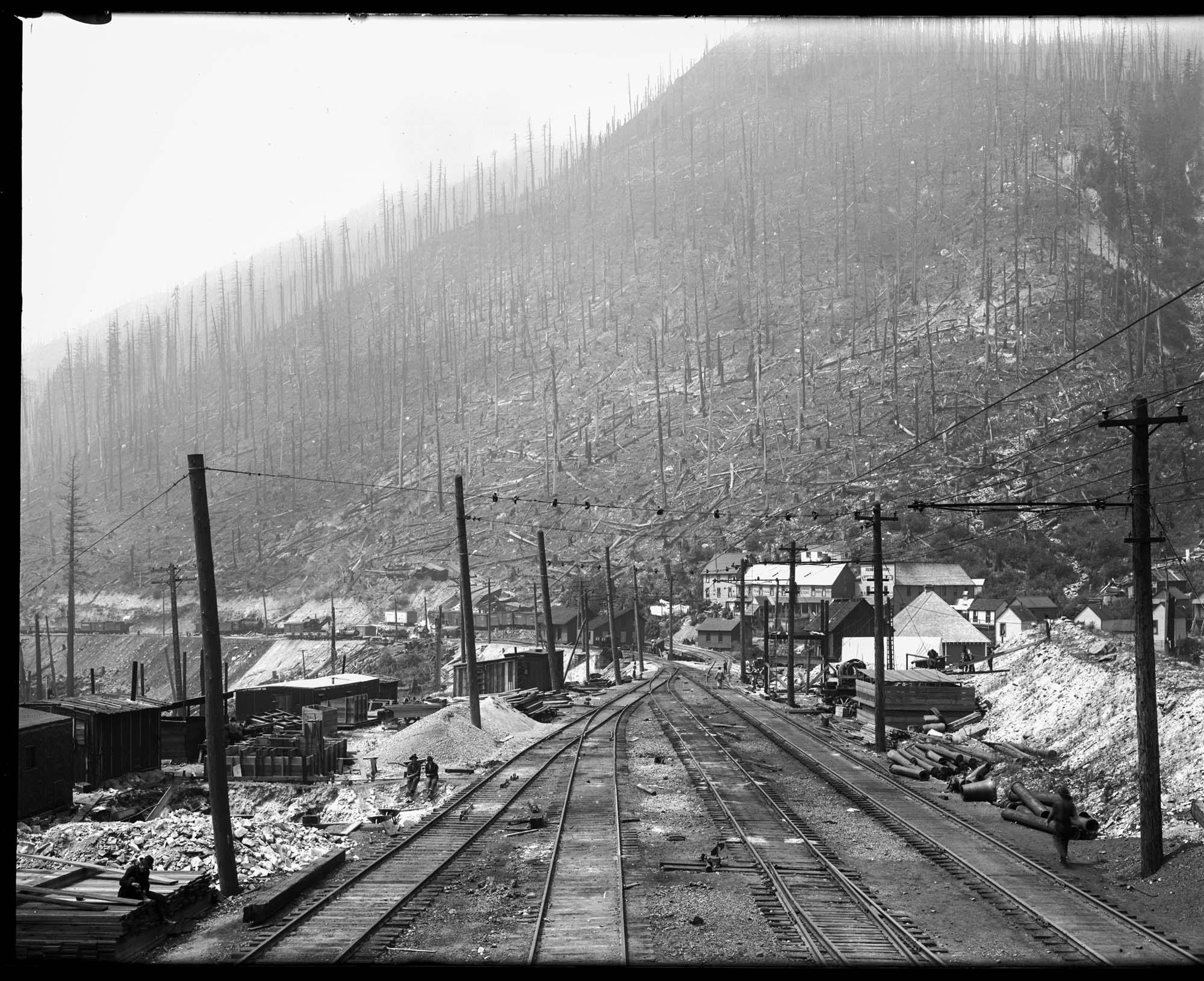 Image of Great Northern route, Wellington, circa 1910