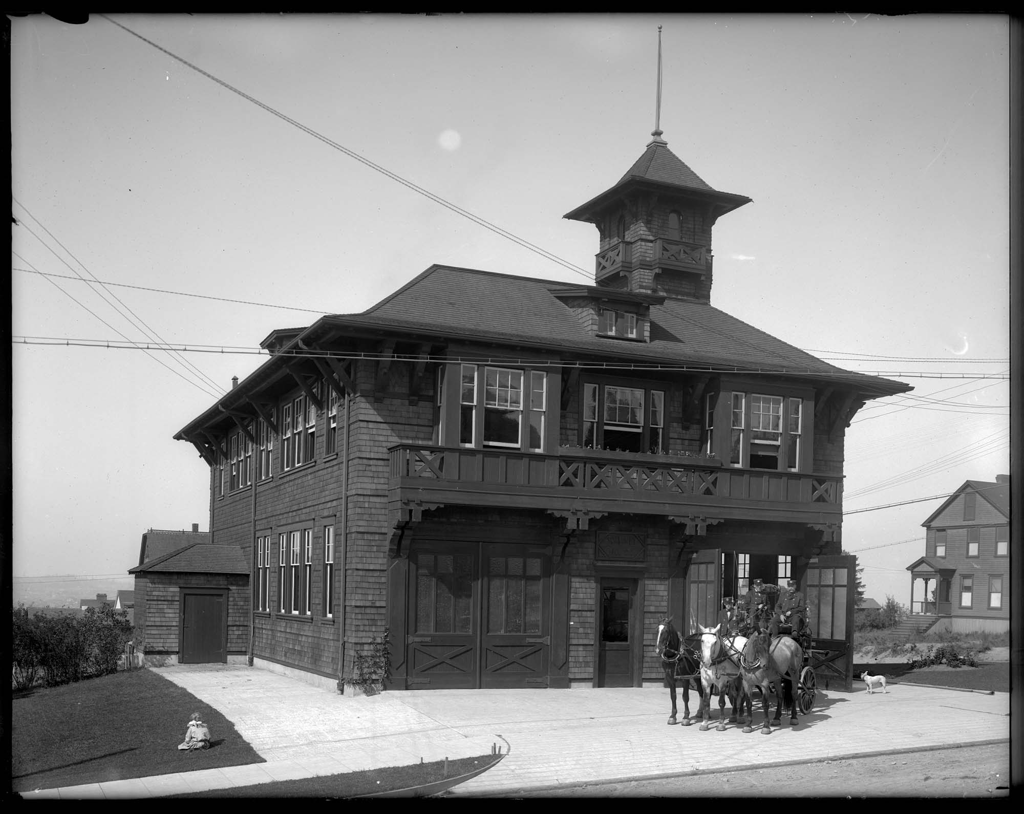 Image of Fire Station No. 22, 1910