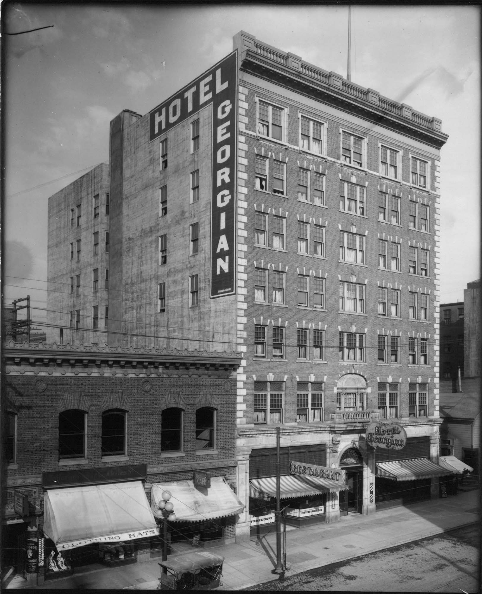 Image of Hotel Georgian, Seattle, circa 1909