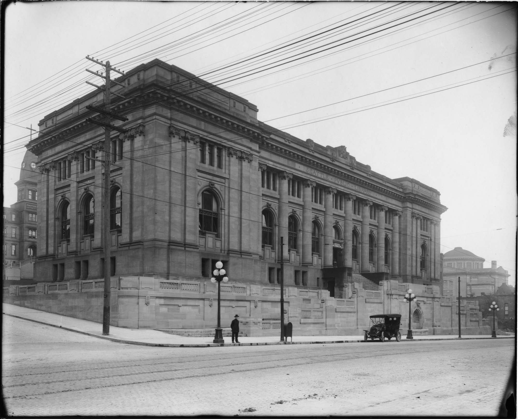 Image of Seattle Public Library, Seattle, circa 1910