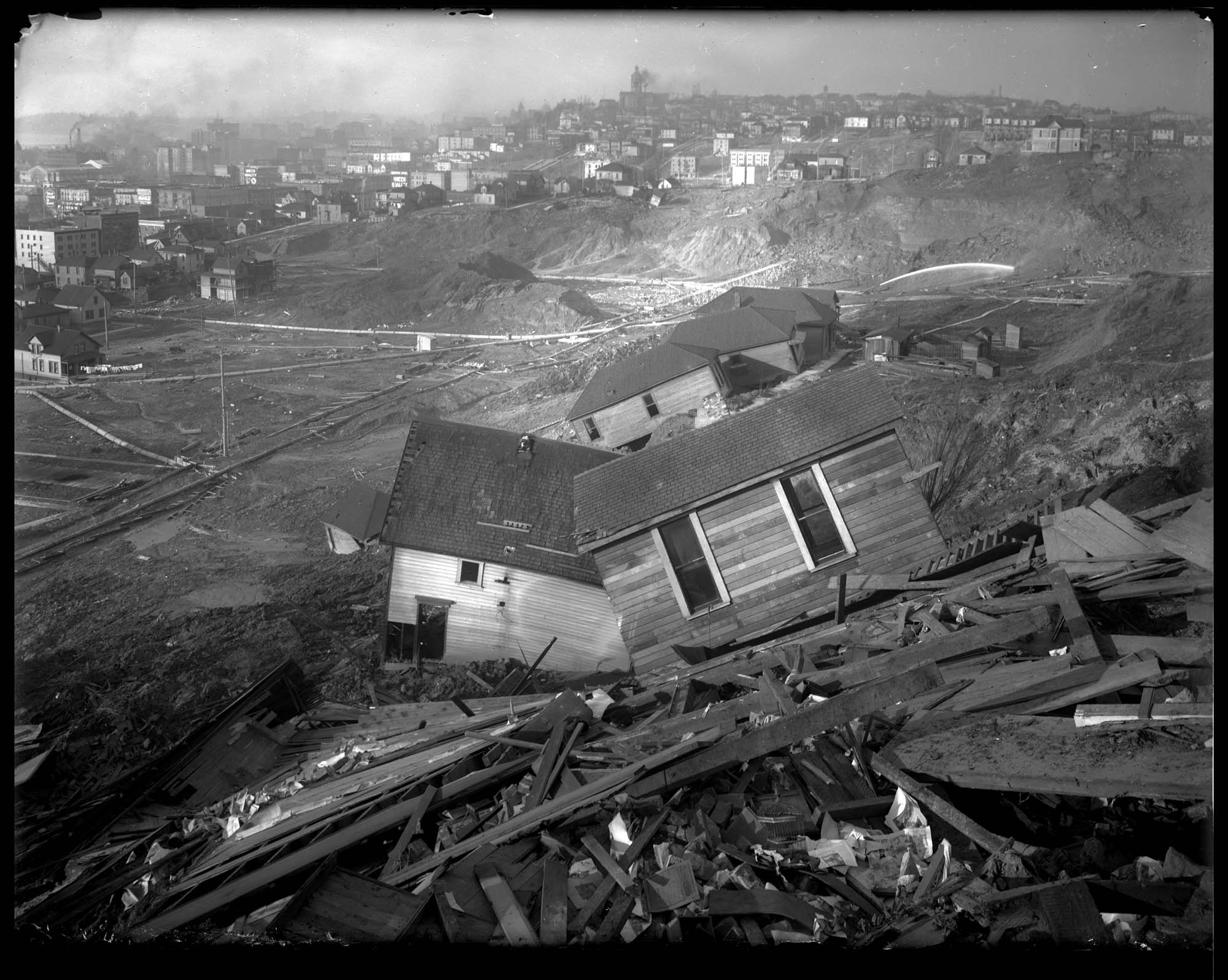 Image of Regrading on Beacon Hill, 1910