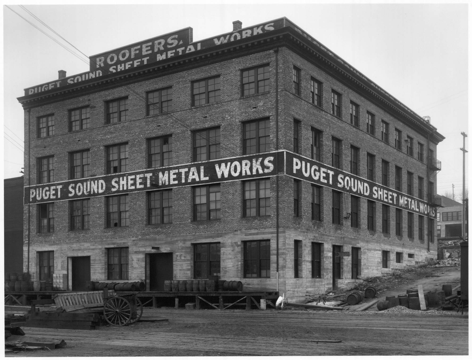Image of Puget Sound Sheet Metal Works, Seattle, circa 1911