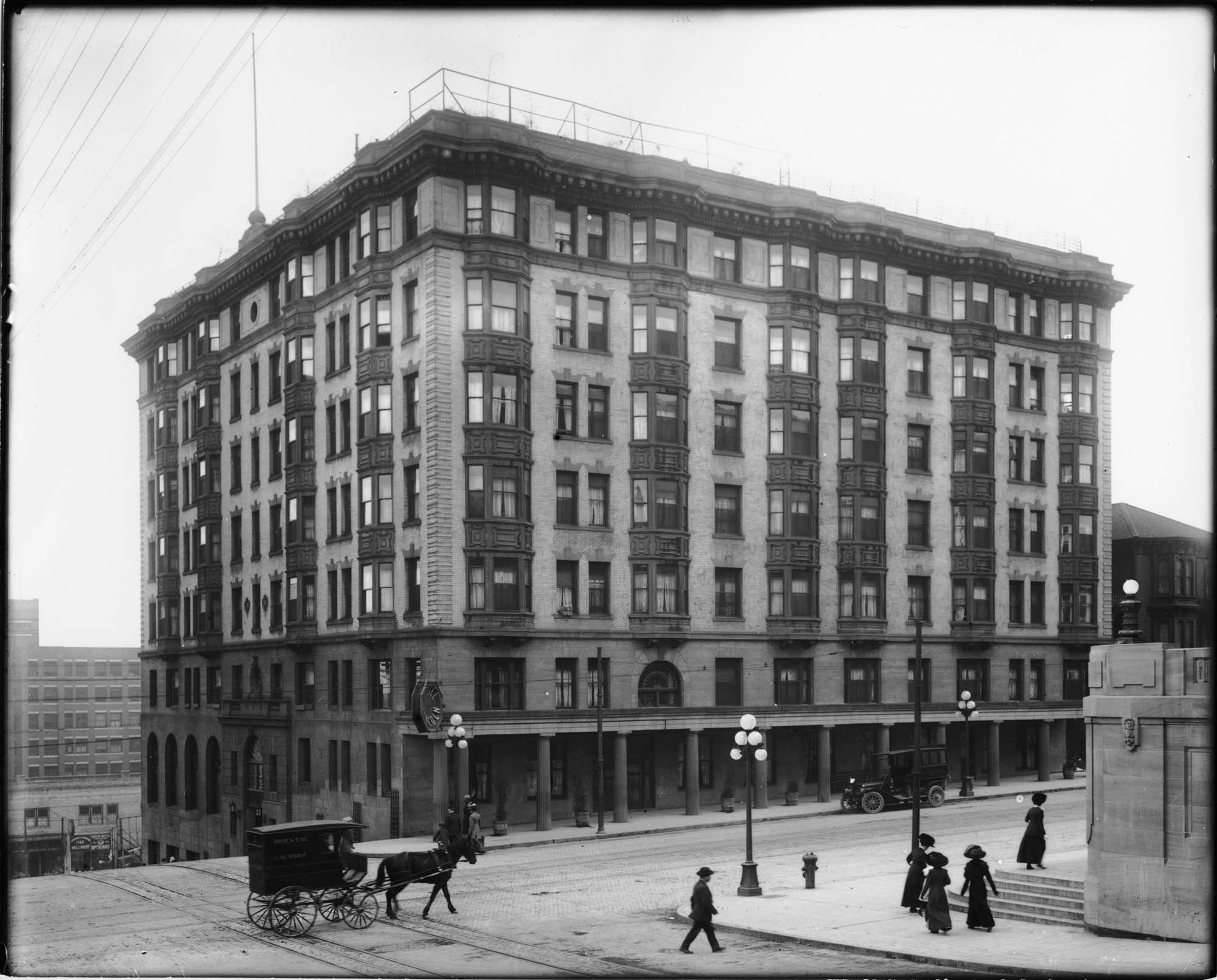 Image of Lincoln Hotel, Seattle, circa 1912