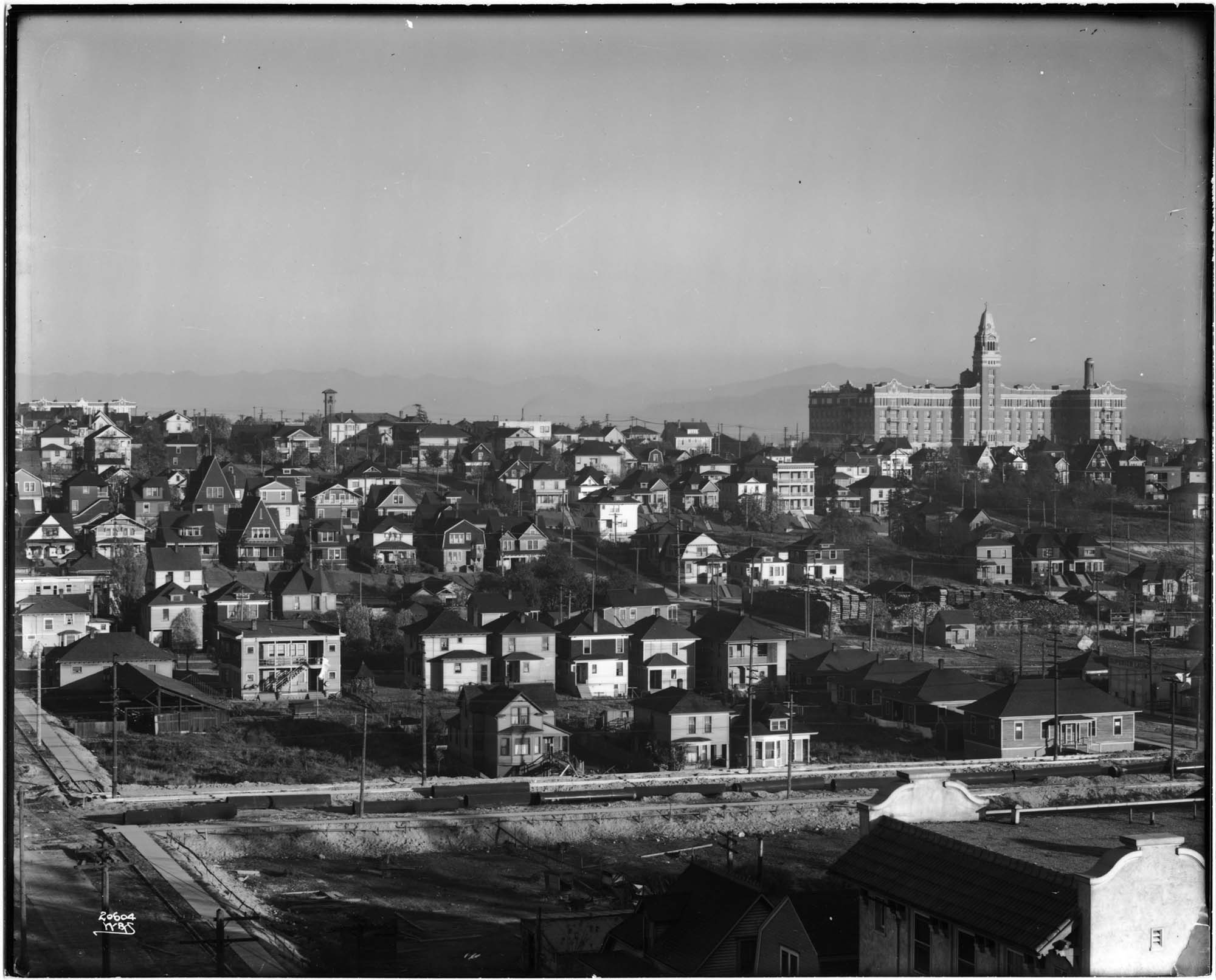 Image of First Hill neighborhood, Seattle, circa 1912