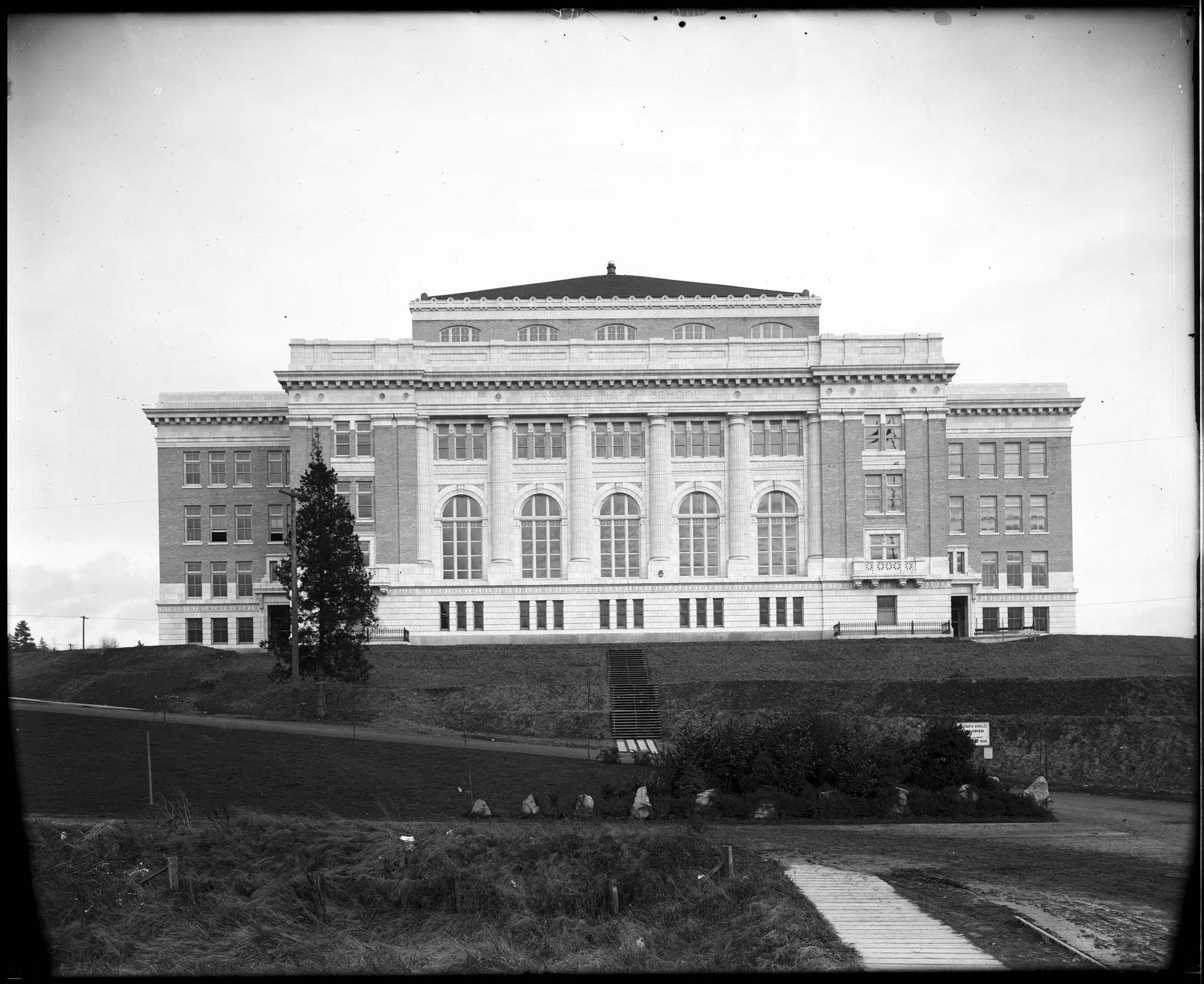 Image of Franklin High School, circa 1912