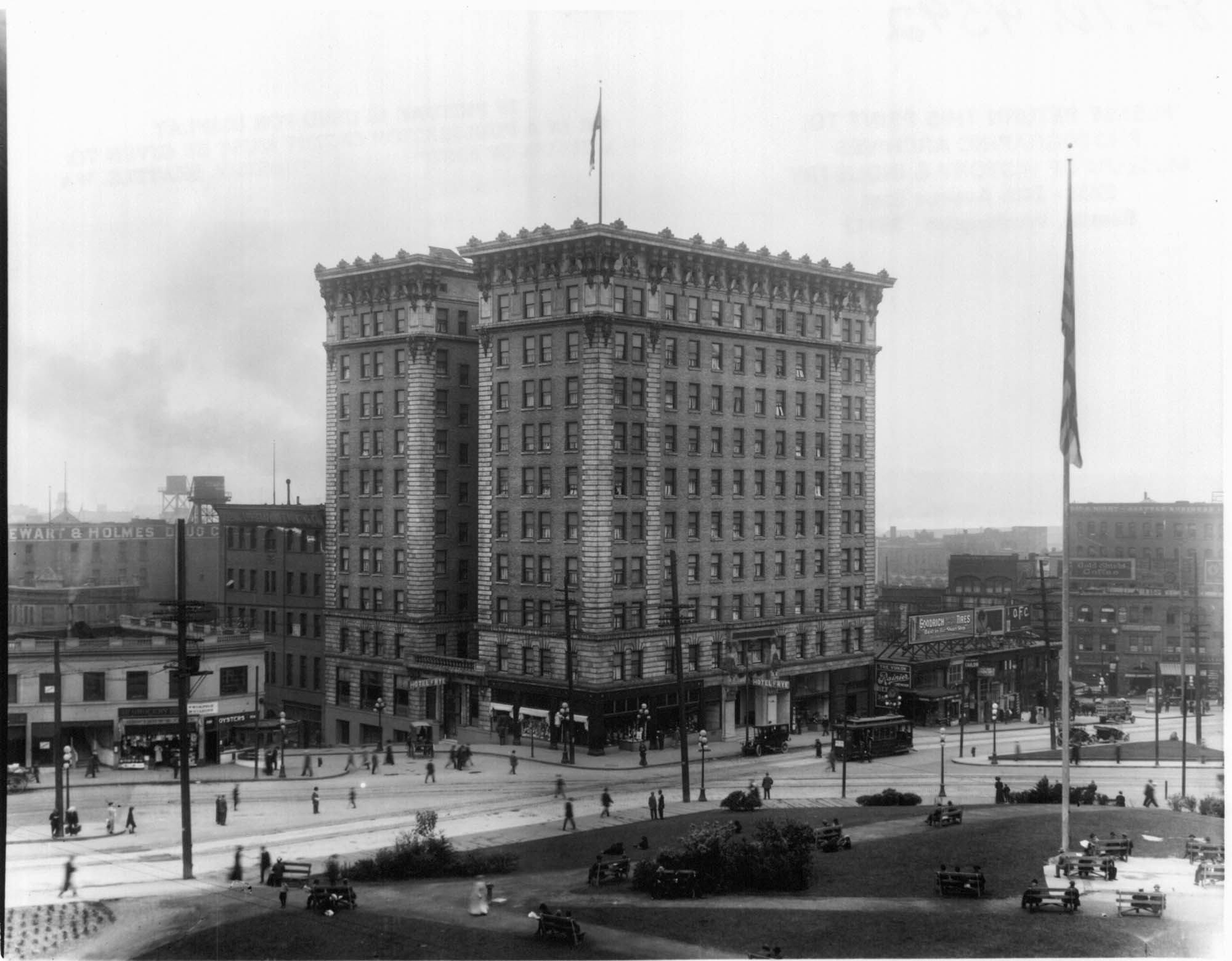 Image of Frye Hotel, Seattle, circa 1913