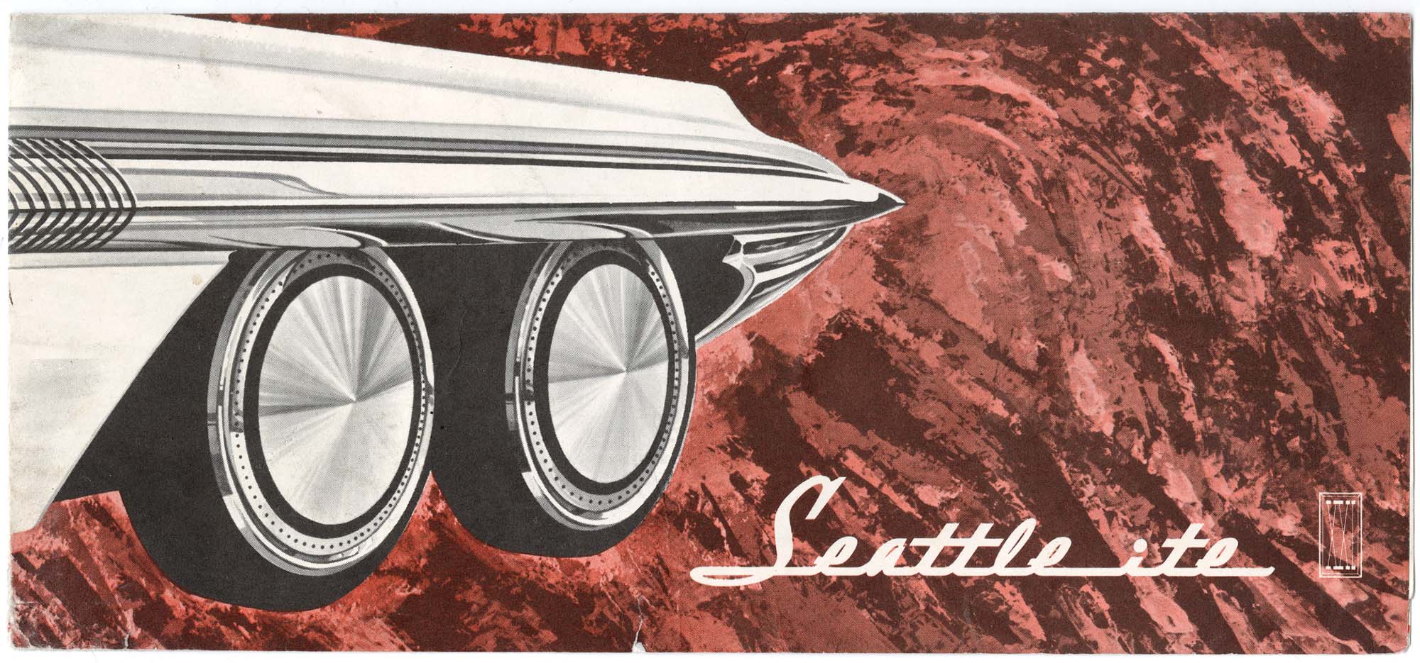 Image of Promotional leaflet for the Ford Seattle-ite XXI, Seattle World’s Fair, 1962