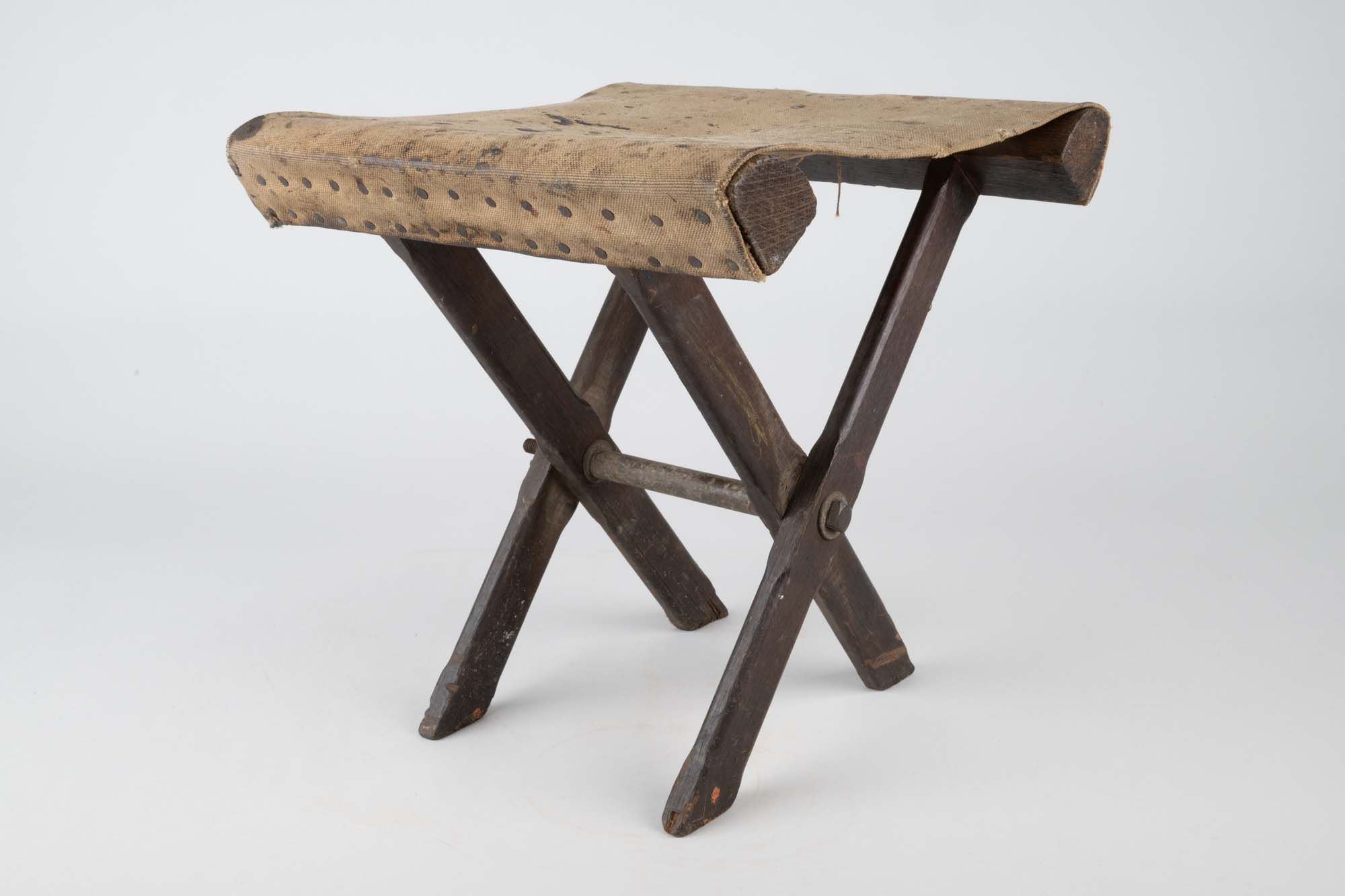 Image of Folding stool from a Lake Washington ferry, ca. 1930