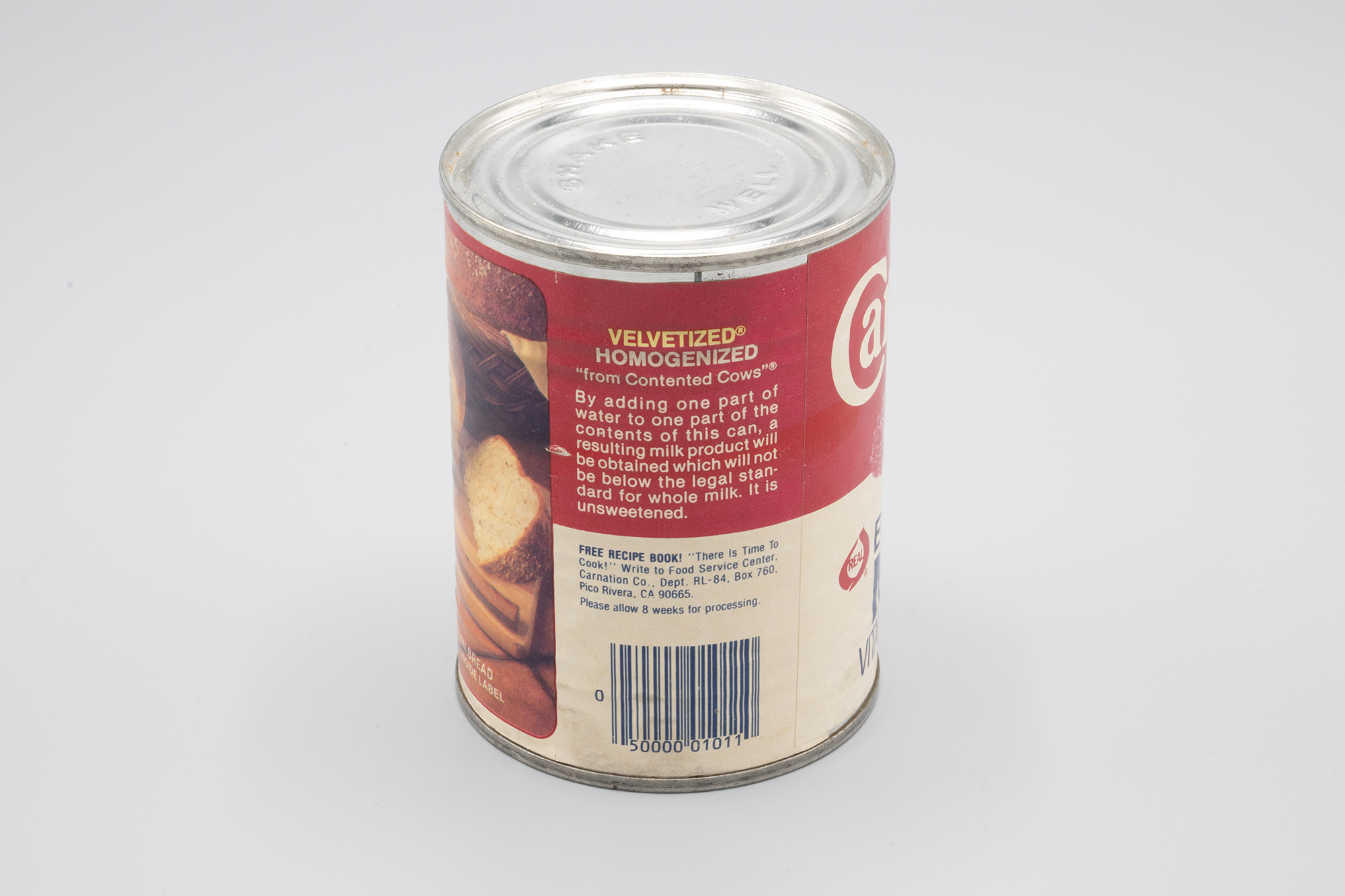 Image of Can for Carnation brand evaporated milk, 1991