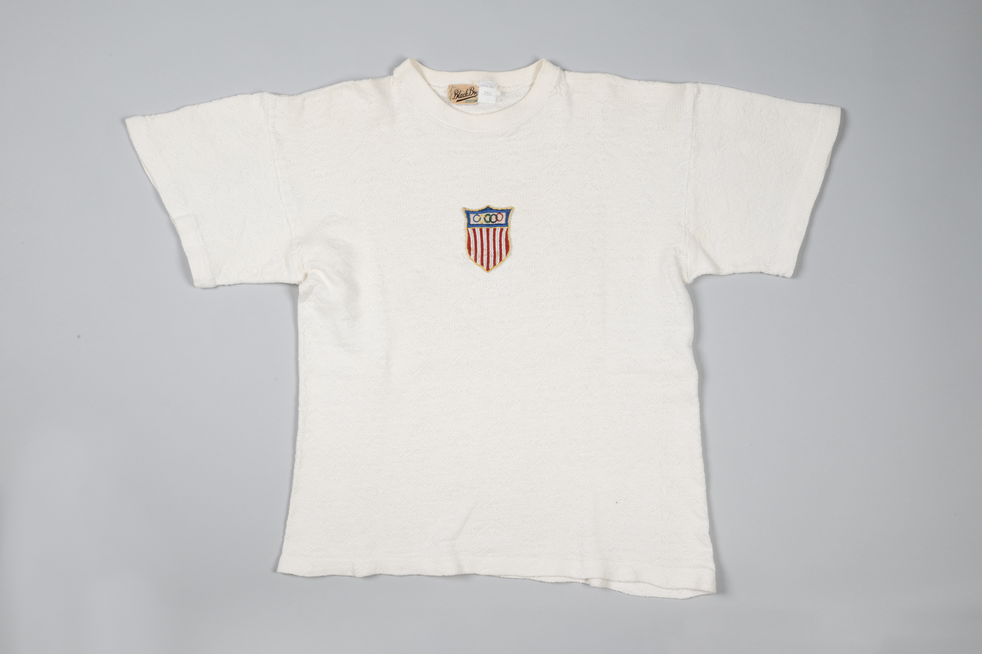 Image of Olympic Games shirt worn by Helene Madison, 1932