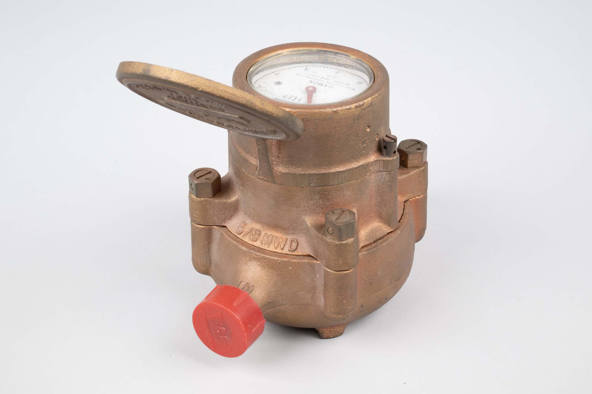 Image of Seattle Water Department Worthington-Gamon water meter, ca. 1940