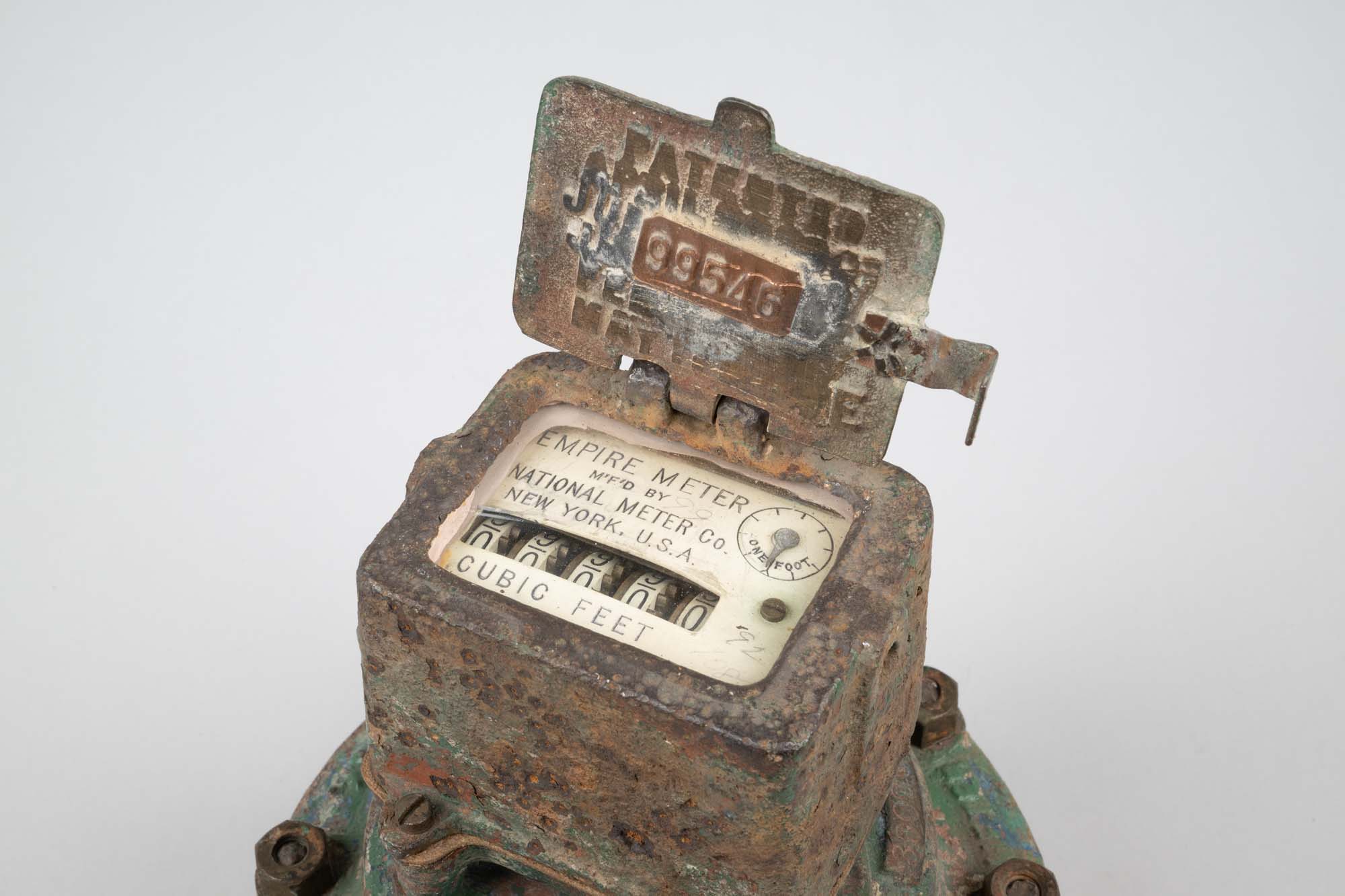Image of Seattle Water Department Empire water meter, ca. 1897-1910