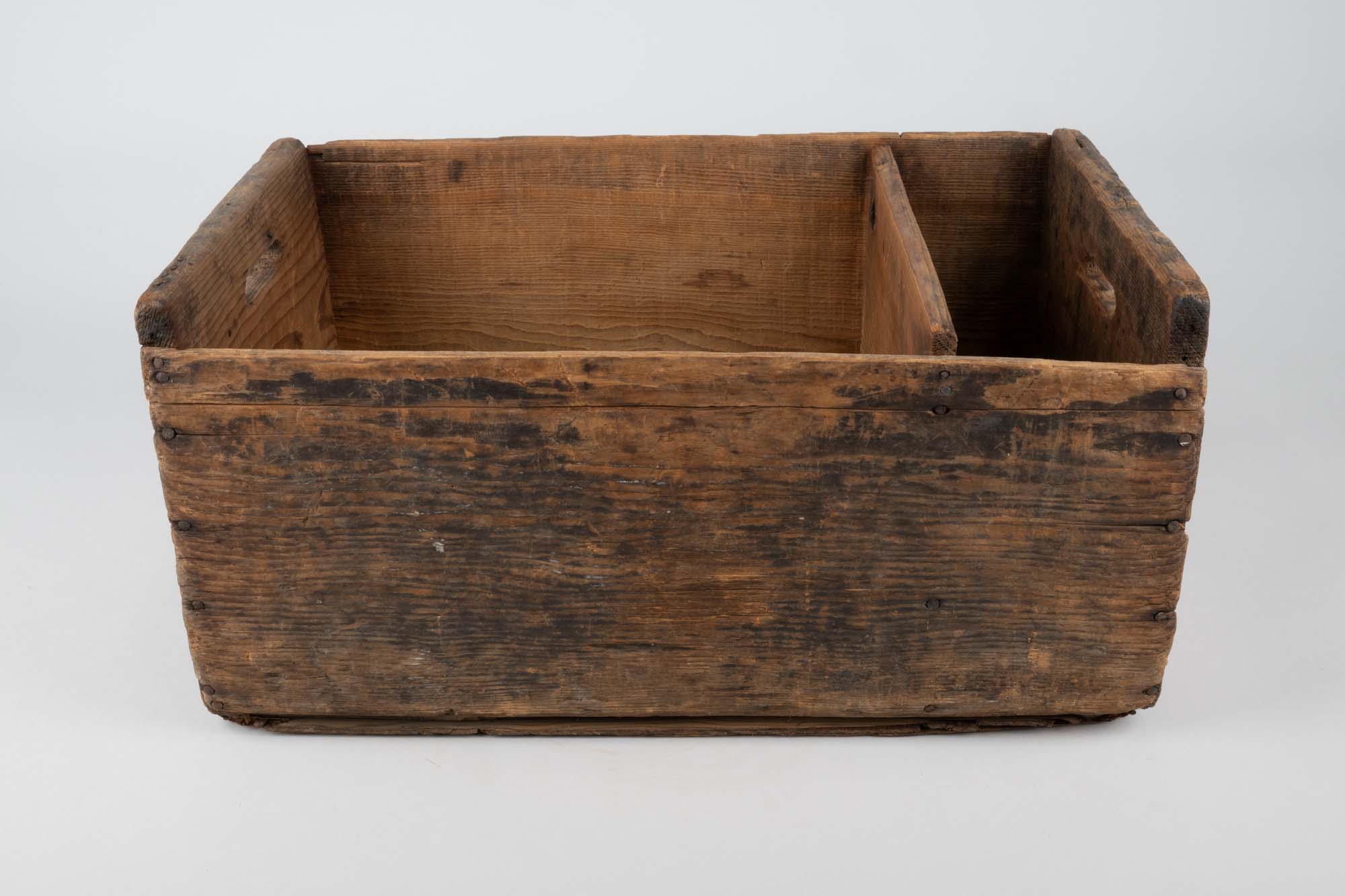 Image of Wooden box from Ferrucci's Pike Place Market stall, ca. 1920s-1930s