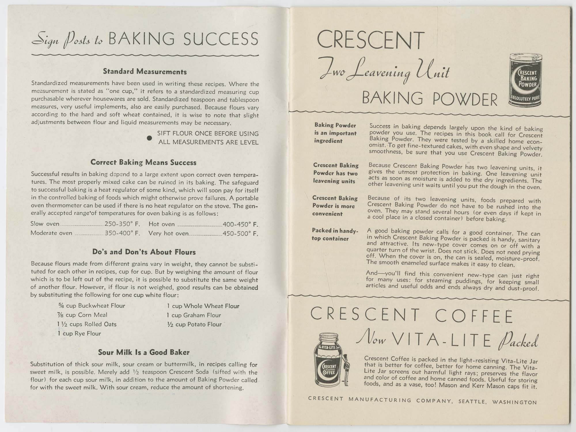 Image of Crescent Creations, 180 Alluring Recipes for Every Day Use, 1935
