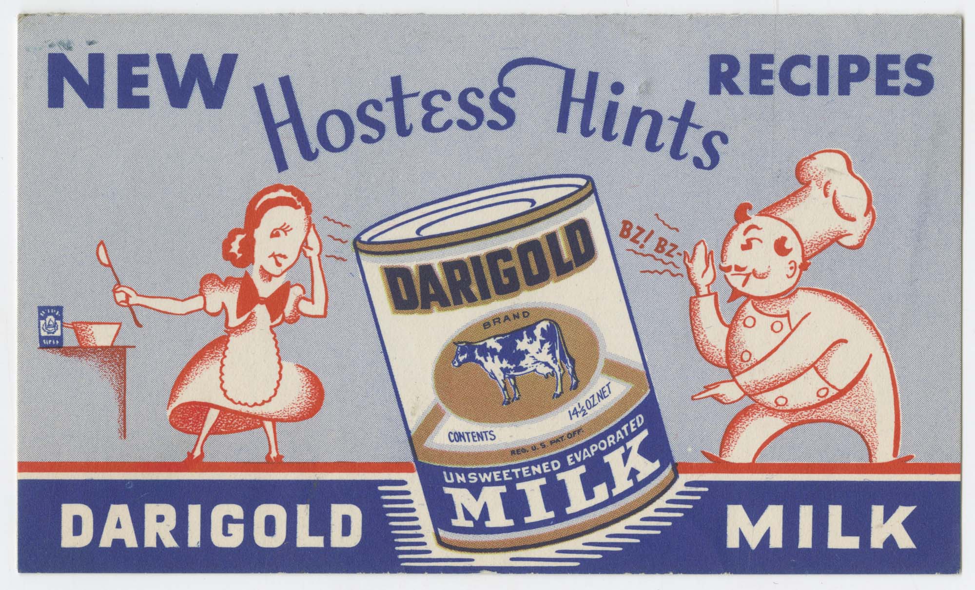 Image of New Recipes and Hostess Hints, Darigold Milk, circa 1925